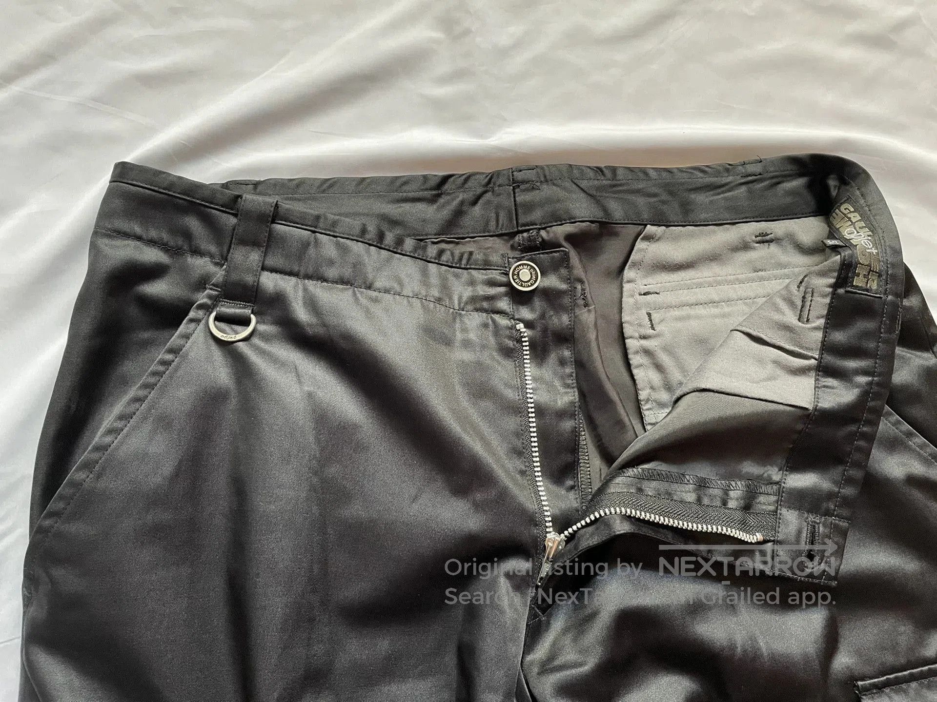 Jean Paul Gaultier black bondage trousers by jean paul gaultier. Size US 40 / EU 56 - 2 Thumbnail