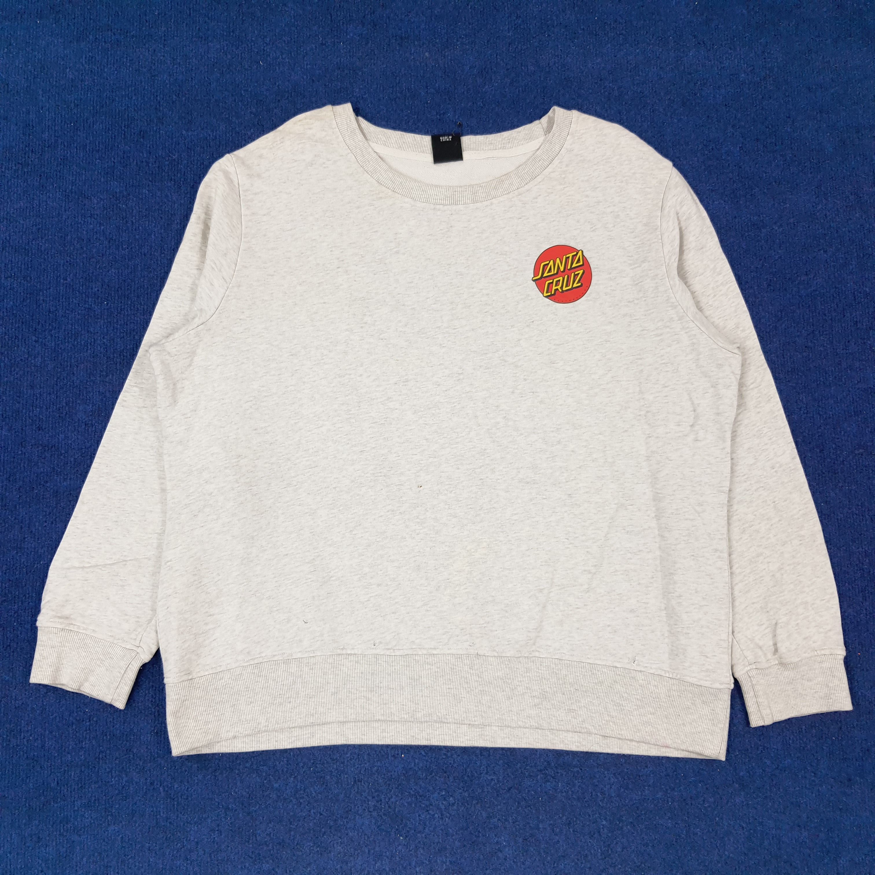Santa Cruz Skateboards × Vintage Vintage Santa Cruz Skateboards Sweatshirt C221N15 Size US XL / EU 56 / 4 - 3 Thumbnail