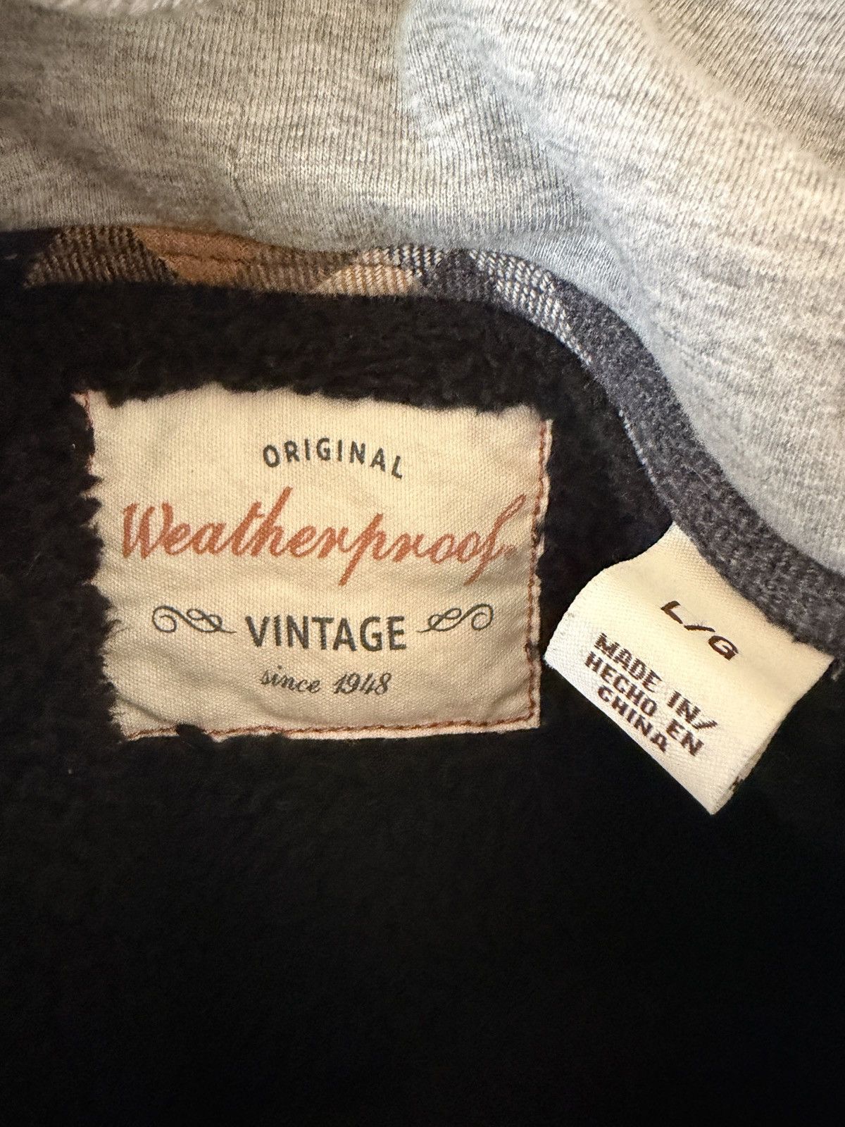 Weatherproof Weatherproof Lined Flannel Shirt Jacket with Hood Size US L / EU 52-54 / 3 - 3 Thumbnail