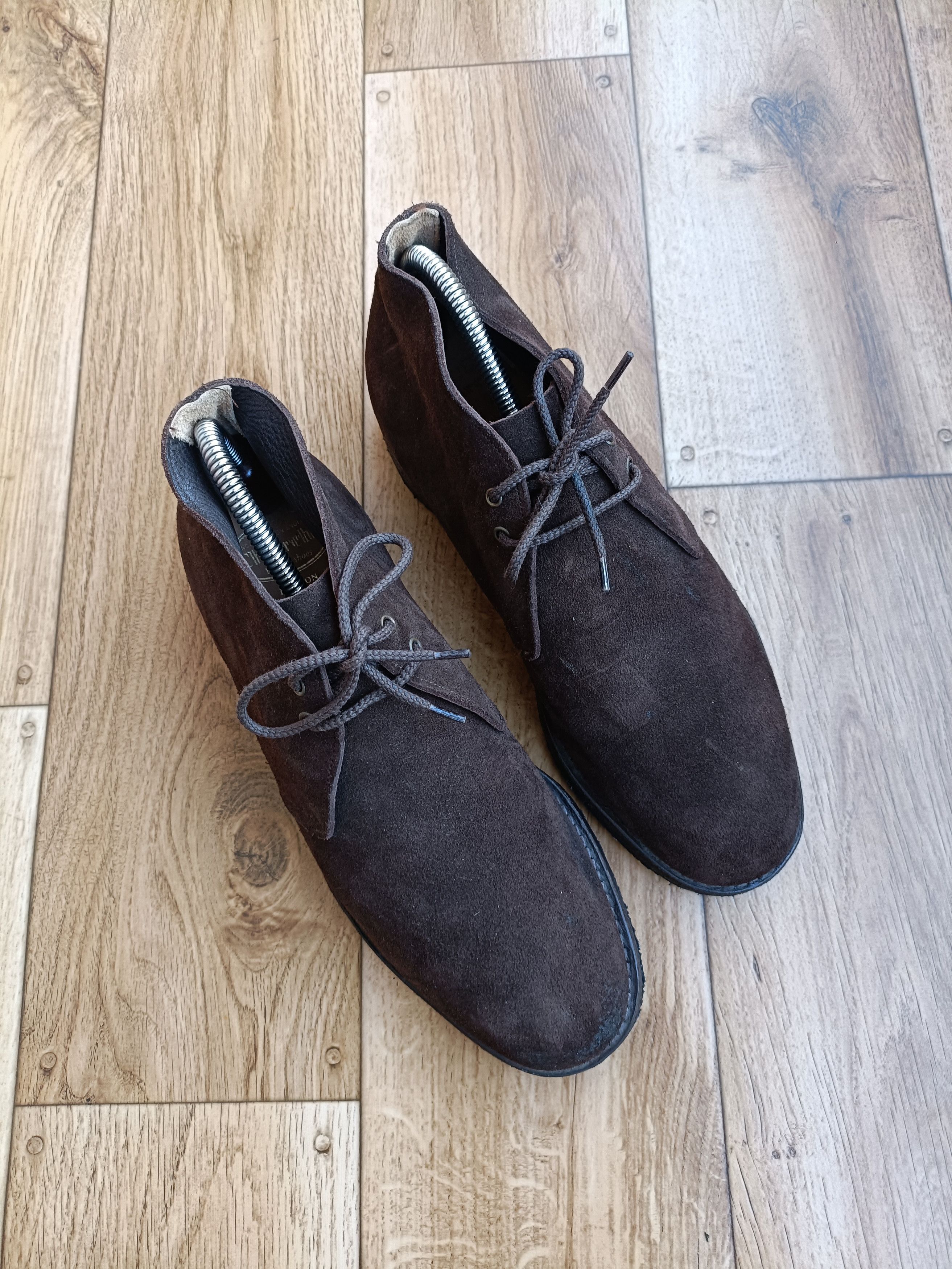 Church's Church's Sahara Suede Desert Ankle Boots Size US 7 / EU 40 - 4 Thumbnail