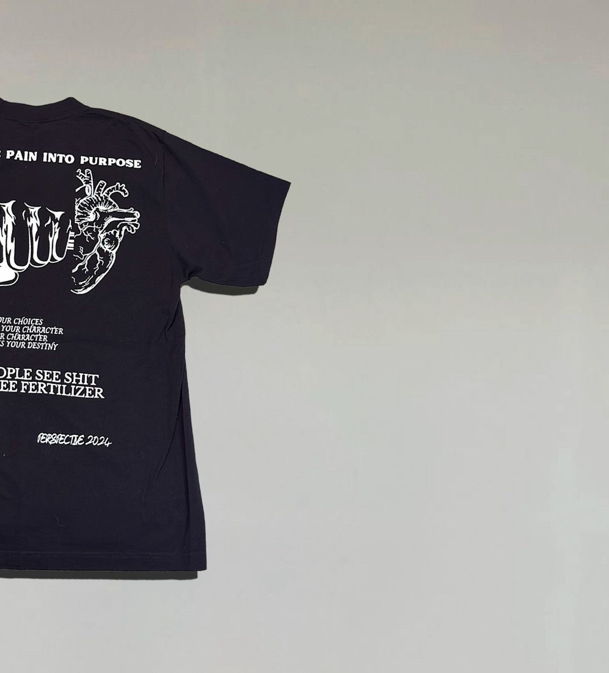 Other Transcend Culture “Transmute Pain Into Purpose” Graphic Tee Size US M / EU 48-50 / 2 - 6 Thumbnail