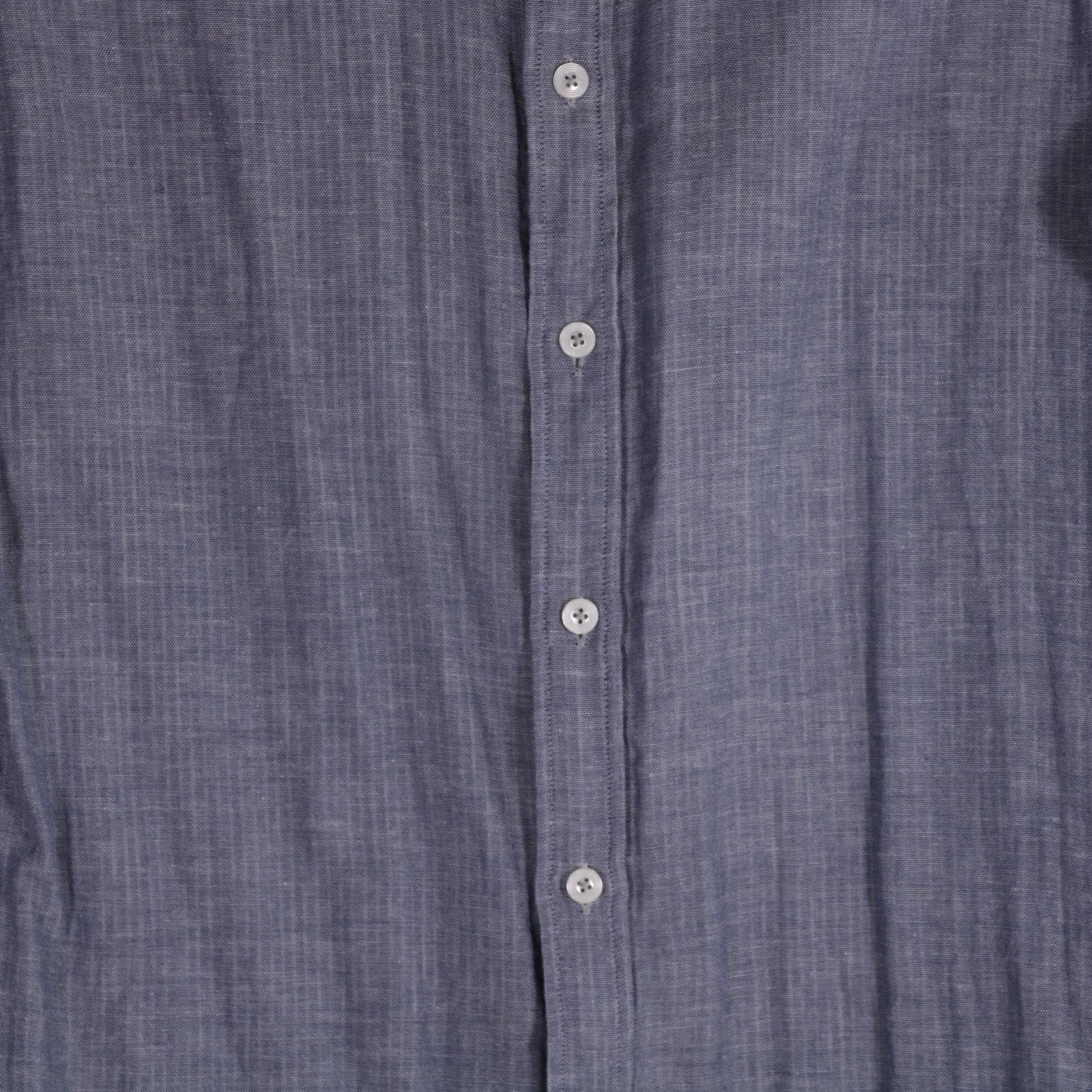 Glanshirt Glanshirt Cotton Grandad Mandarin Collar Shirt 38/15 Size US S / EU 44-46 / 1 - 3 Thumbnail