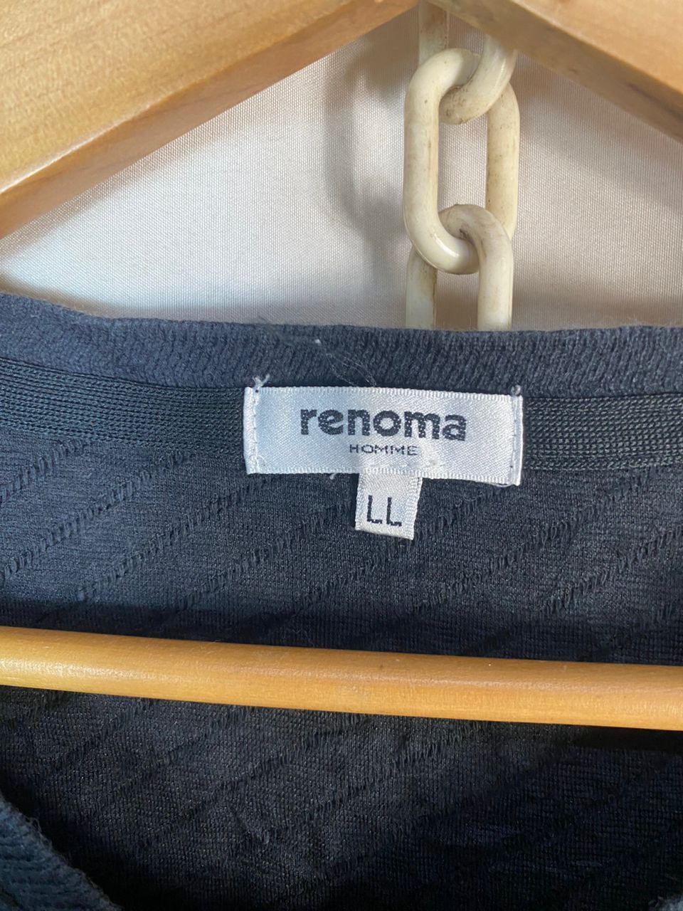 Japanese Brand Unisex 🔥 renoma homme long sleeve vneck shirt Size L / US 10 / IT 46 - 4 Thumbnail