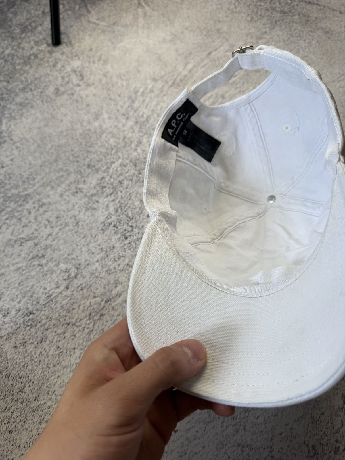 A.P.C. Vintage A.P.C White Cap Size ONE SIZE - 14 Thumbnail