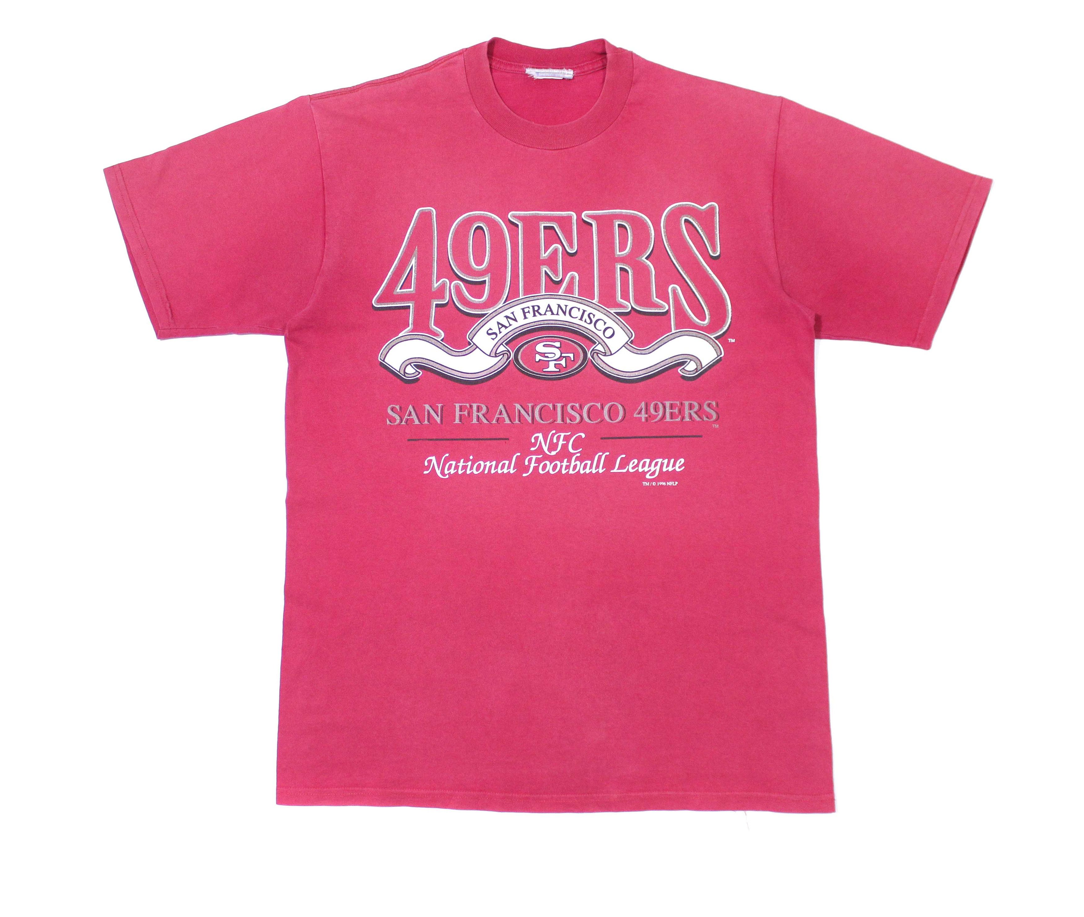 NFL 1996 49Ers Big Logo T-Shirt Size US M / EU 48-50 / 2 - 1 Thumbnail