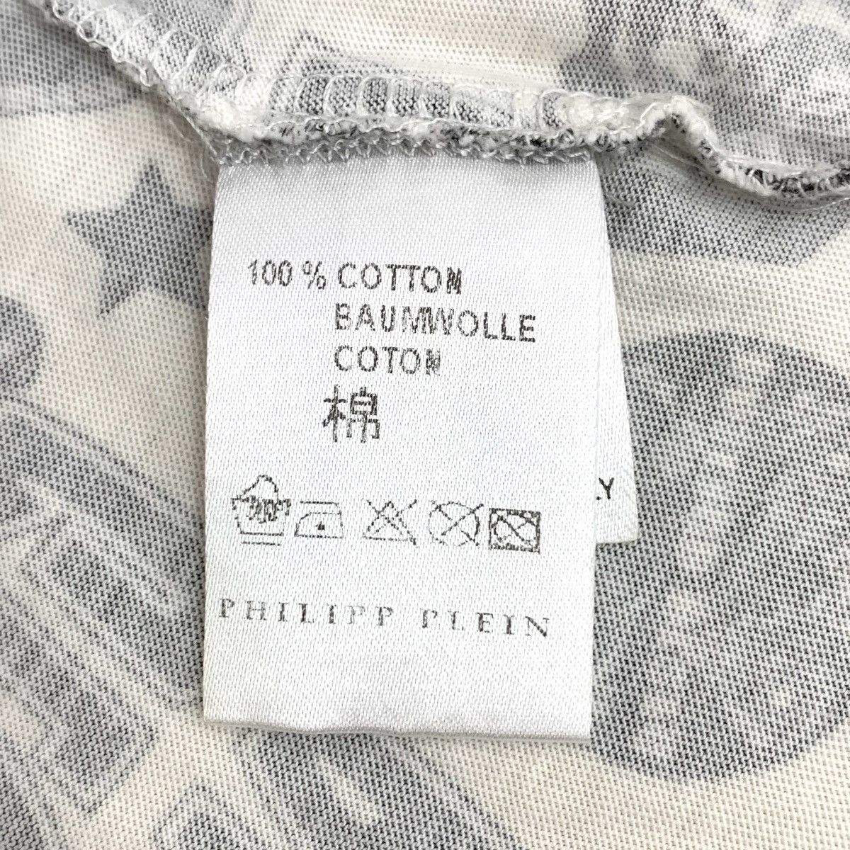 Philipp Plein Philipp Plein Cotton Crew Neck Short Sleeve T-Shirt K26WX Size US L / EU 52-54 / 3 - 7 Thumbnail