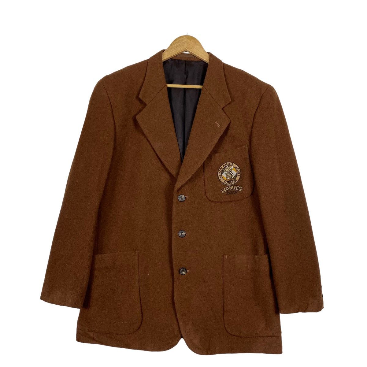 Hardy Amies Vintage Hardy Amies Button Coat Blazer Size US M / EU 48-50 / 2 - 1 Thumbnail