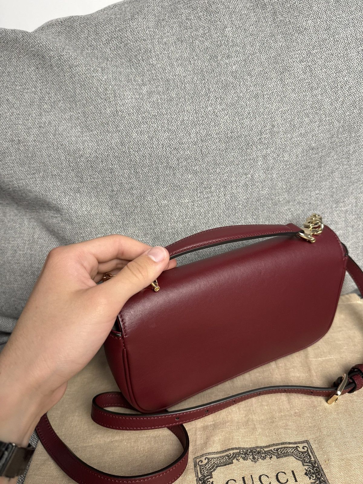 Gucci Gucci Horsebit 1955 Handbag Shoulder Bag Luxury Size ONE SIZE - 8 Thumbnail