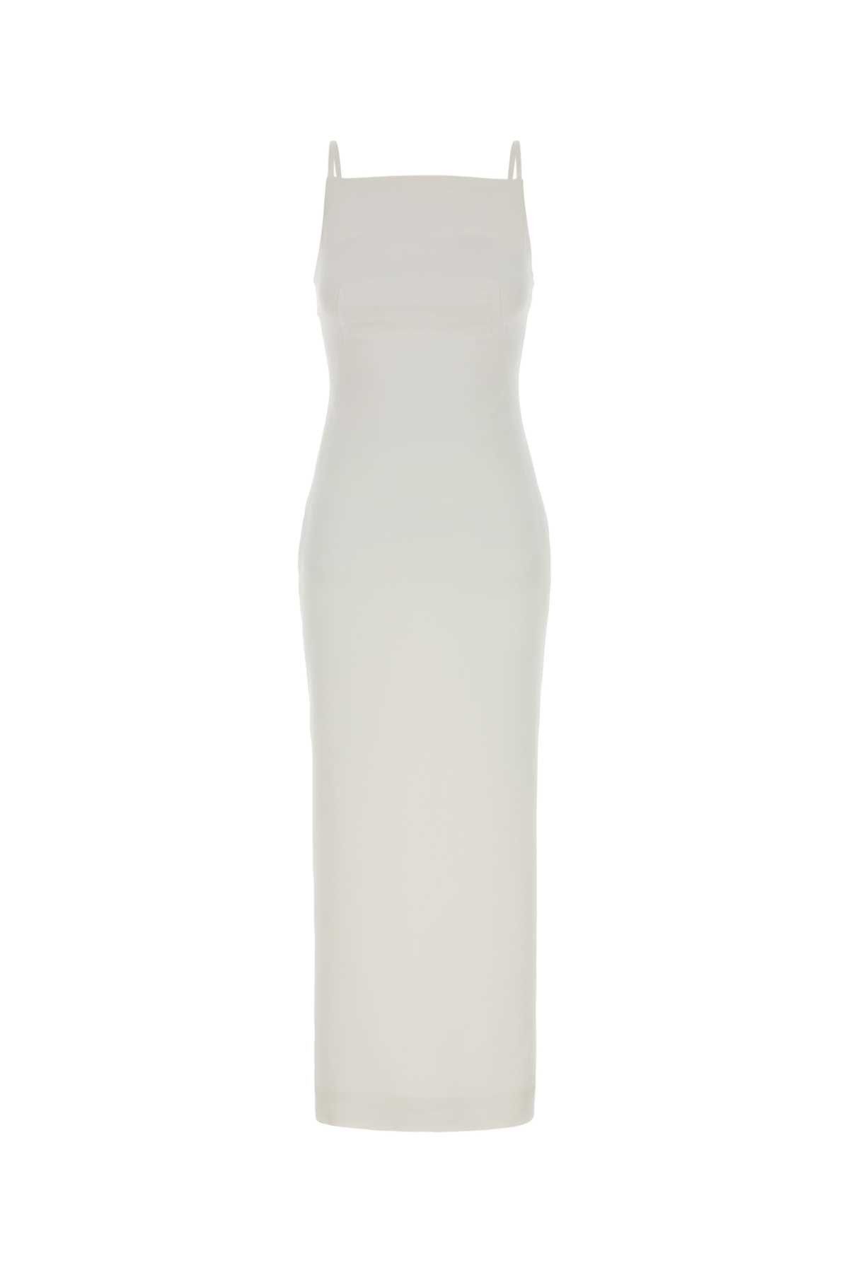 Givenchy White Crepe Caddy Long Dress Size M / US 6-8 / IT 42-44 - 1 Thumbnail