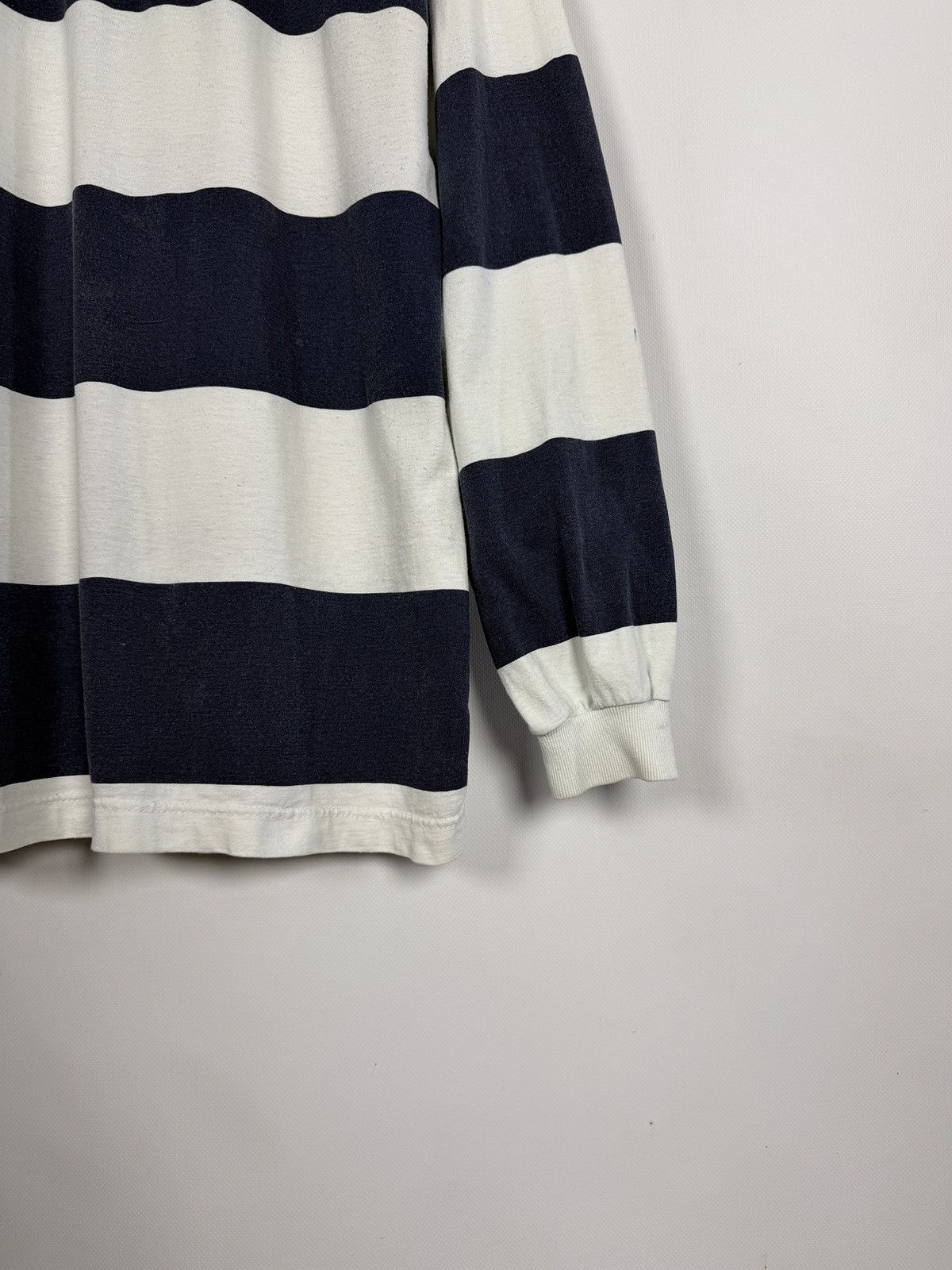 Levi's Vintage Clothing Vintage 90s Levi’s Long Sleeve Striped Polo Shirt Rugby Sz M Size US M / EU 48-50 / 2 - 13 Thumbnail
