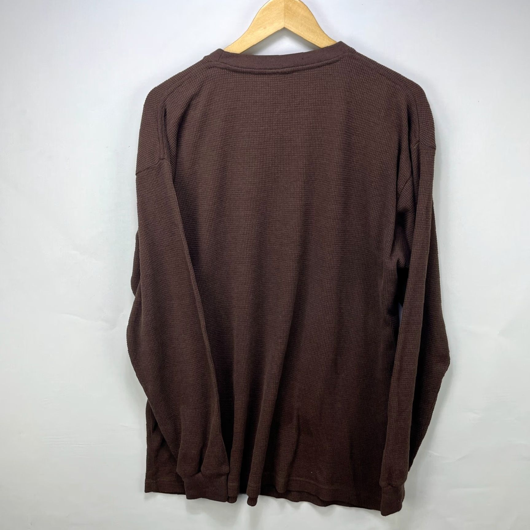 VINTAGE Roberto Clemente Big Print Long Sleeve Thermal Shirt XL Pirates