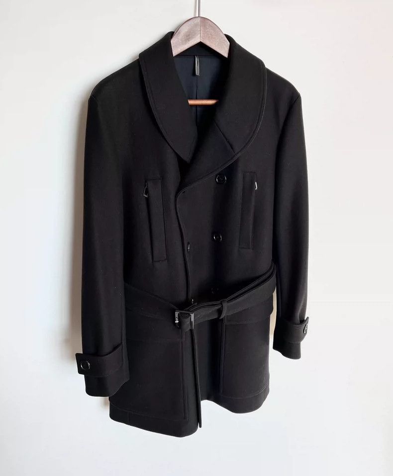 Dior Dior Double Breasted Wool Coat-2506 Size US L / EU 52-54 / 3 - 2 Thumbnail