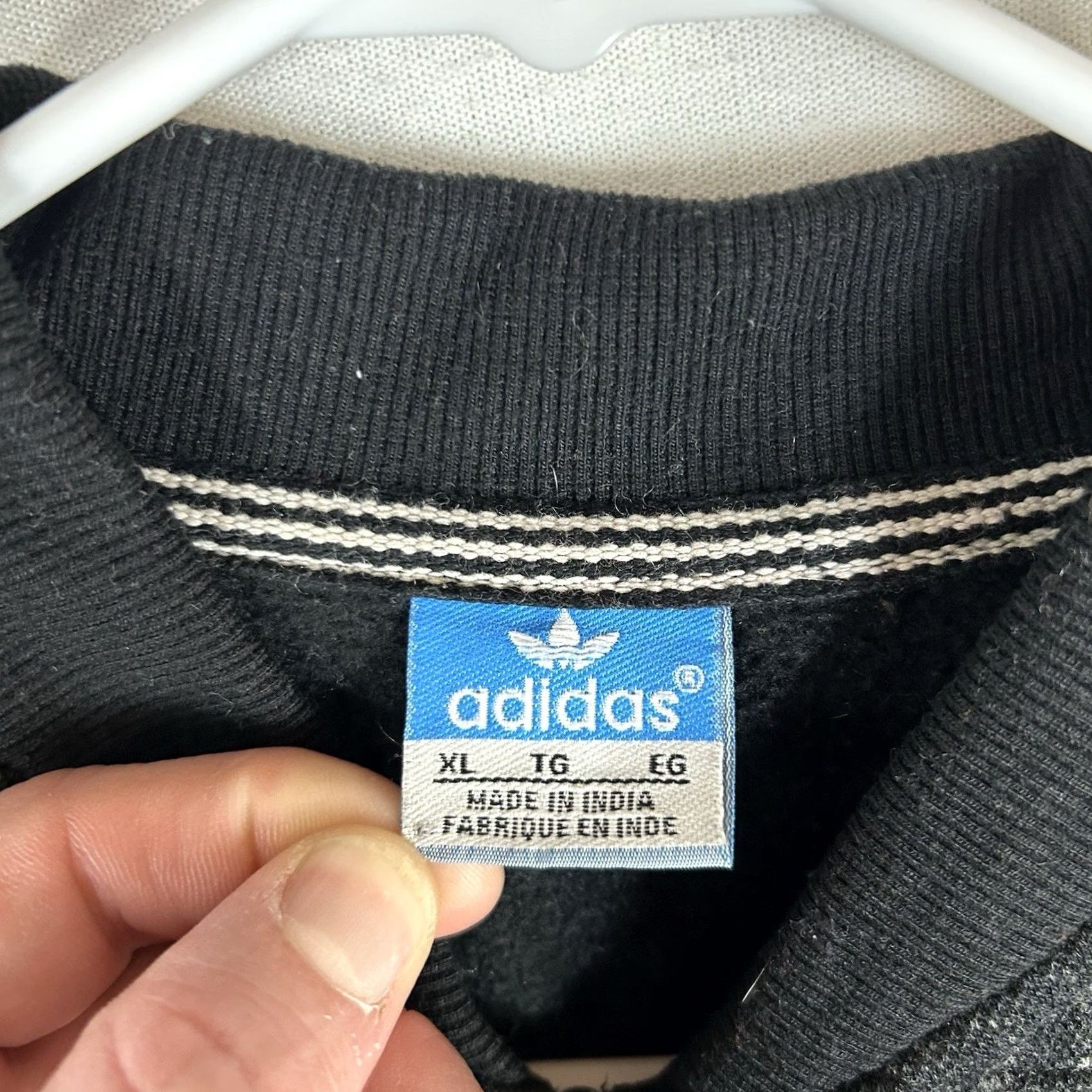 Adidas VINTAGE Adidas OG Full Zip Sweatshirt Womens XL Dark Gray 3 Stripes Long Sleeve Size XL / US 12-14 / IT 48-50 - 2 Thumbnail