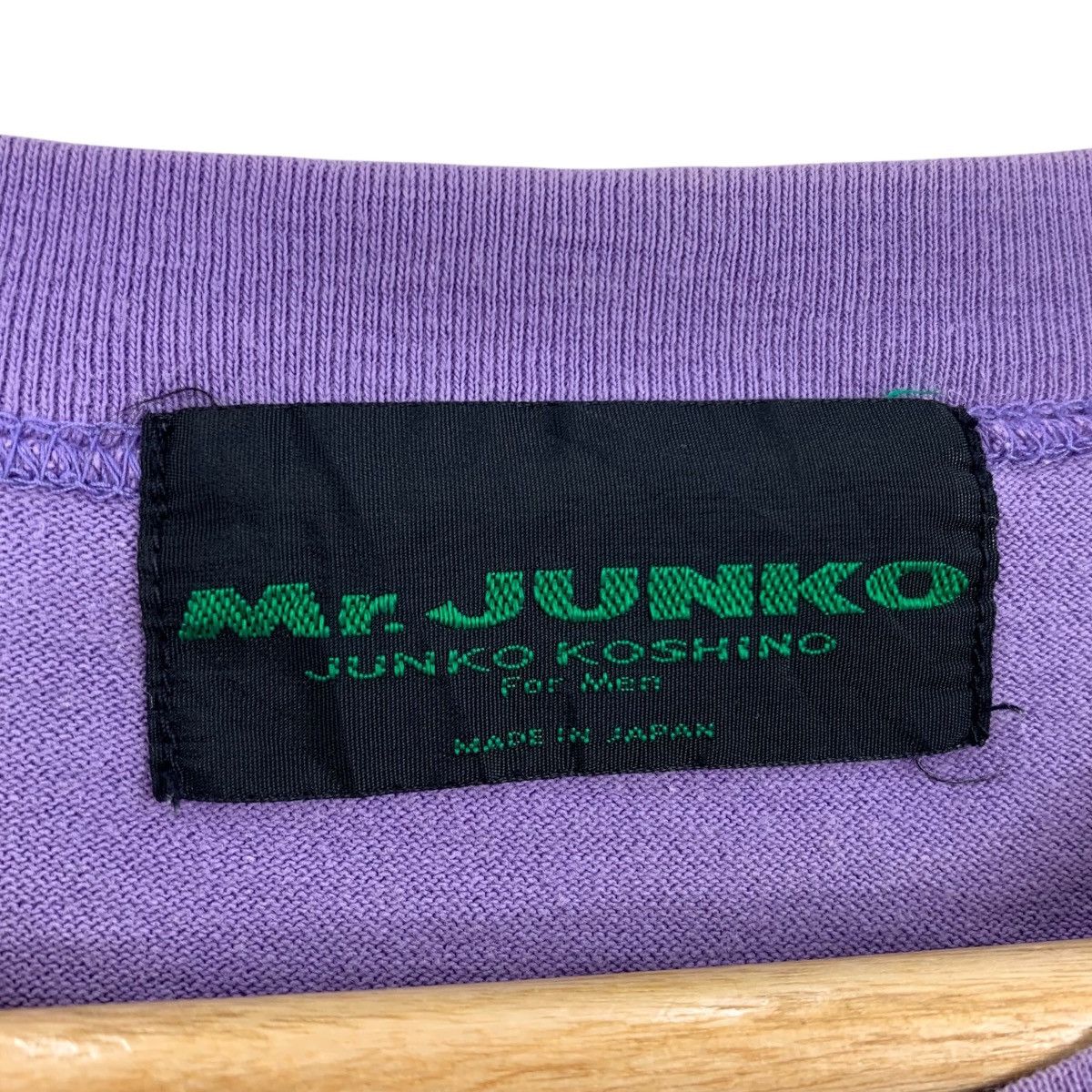 Mr. Junko Vintage MR JUNKO KOSHINO For Men Japanese Brand Tshirt Size US L / EU 52-54 / 3 - 4 Thumbnail