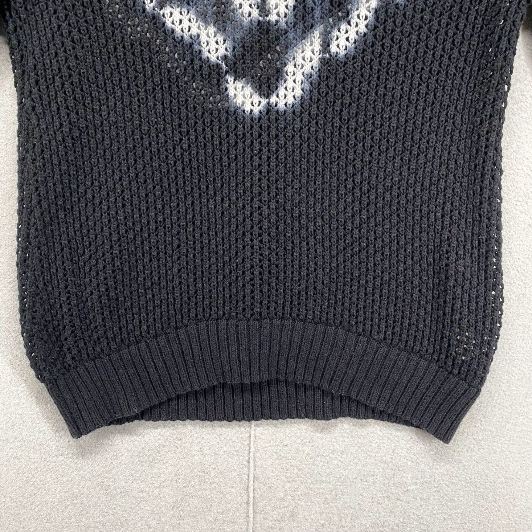 Billabong VINTAGE Billabong Women's Sweater Pullover Casual Knit Geometric Cotton Blend Small Black 90s Skater Fashion Size S / US 4 / IT 40 - 4 Thumbnail