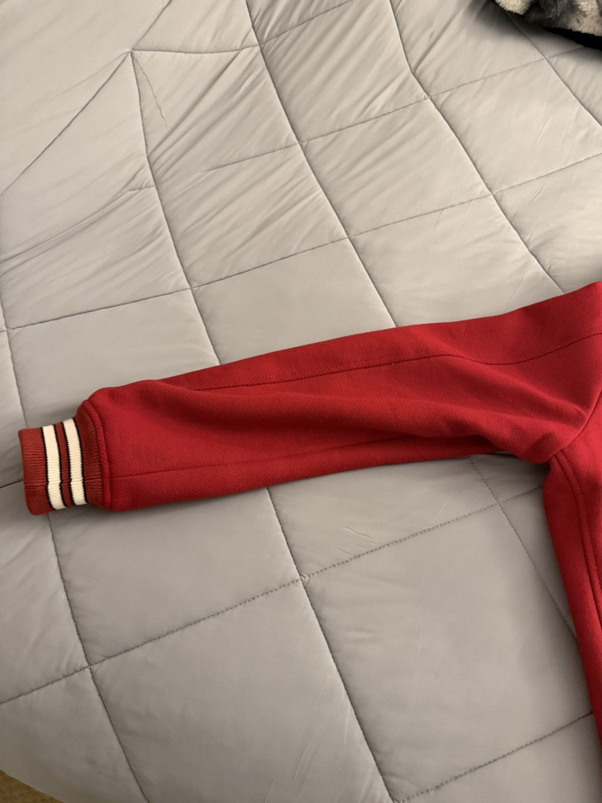 Amiri Amiri Bones Wool Jacket - Red Size US L / EU 52-54 / 3 - 9 Thumbnail