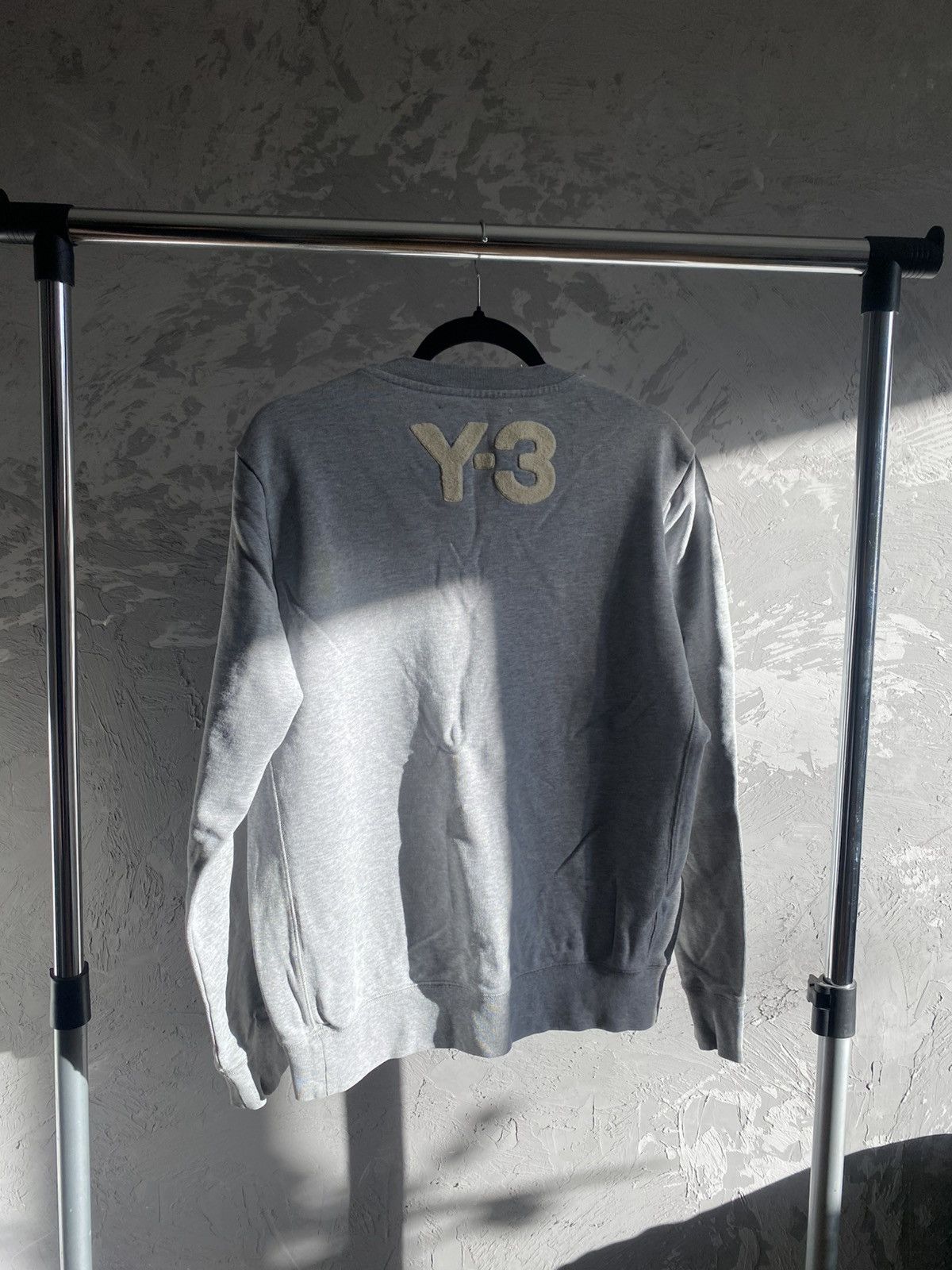 Y-3 Y-3 lightgrey sweater Size US M / EU 48-50 / 2 - 1 Thumbnail