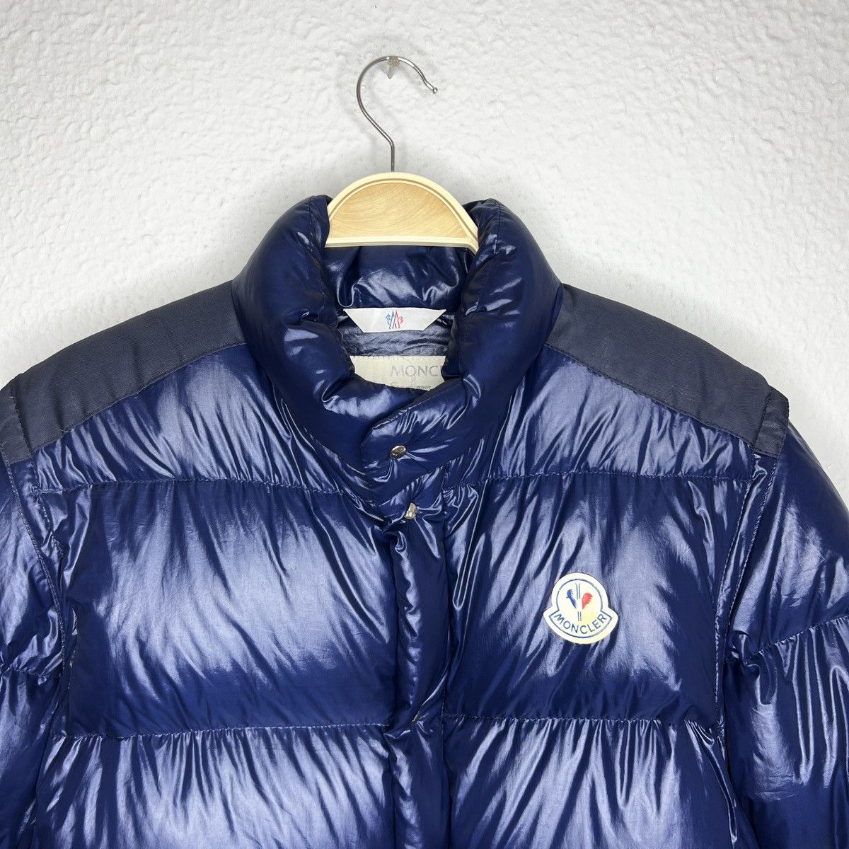 Moncler Moncler Vintage Puffer Down Jacket Navy Logo 2in1 AUTHENTIC Size US L / EU 52-54 / 3 - 5 Thumbnail