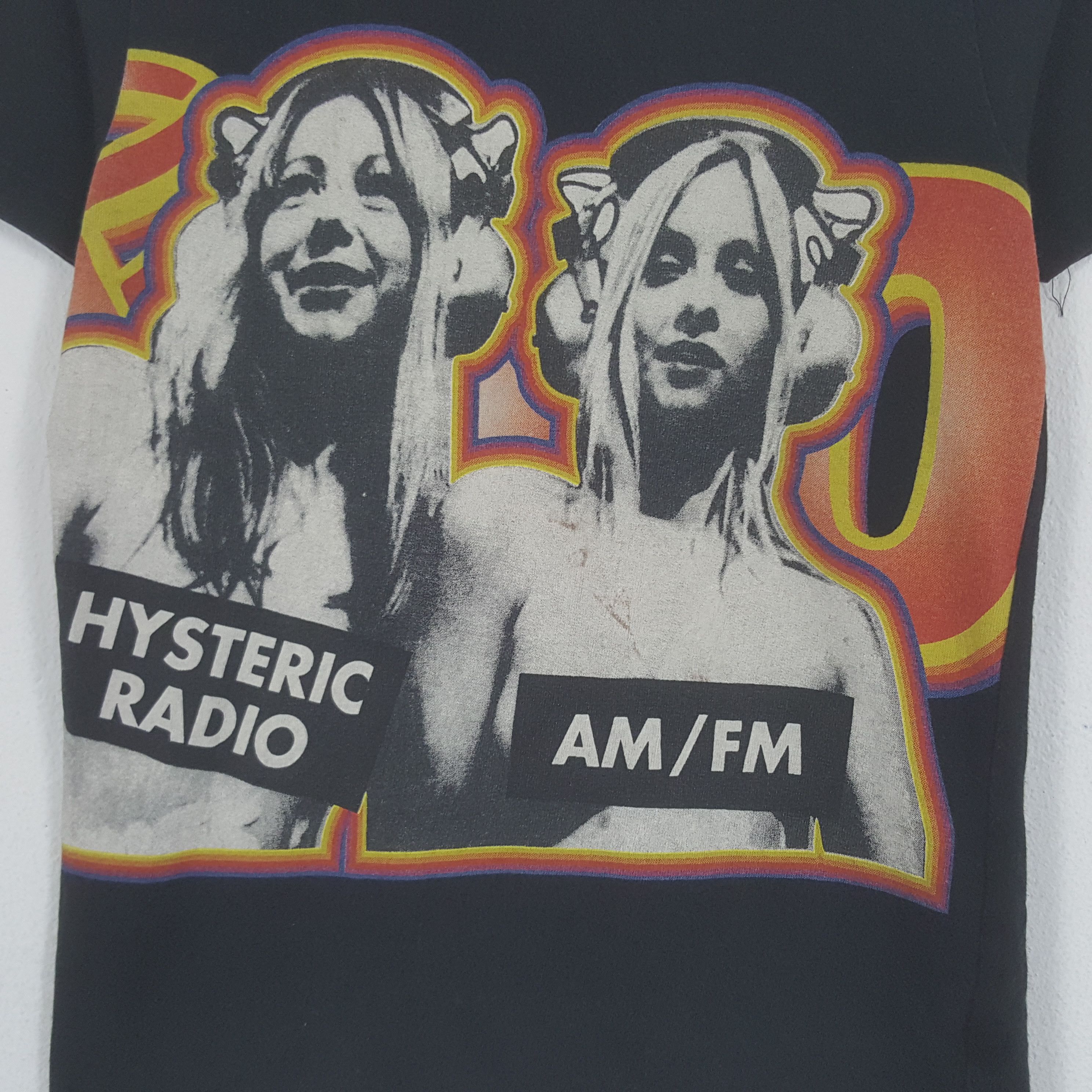 Hysteric Glamour × Vintage Vintage Hysteric Radio AM/FM Tshirt