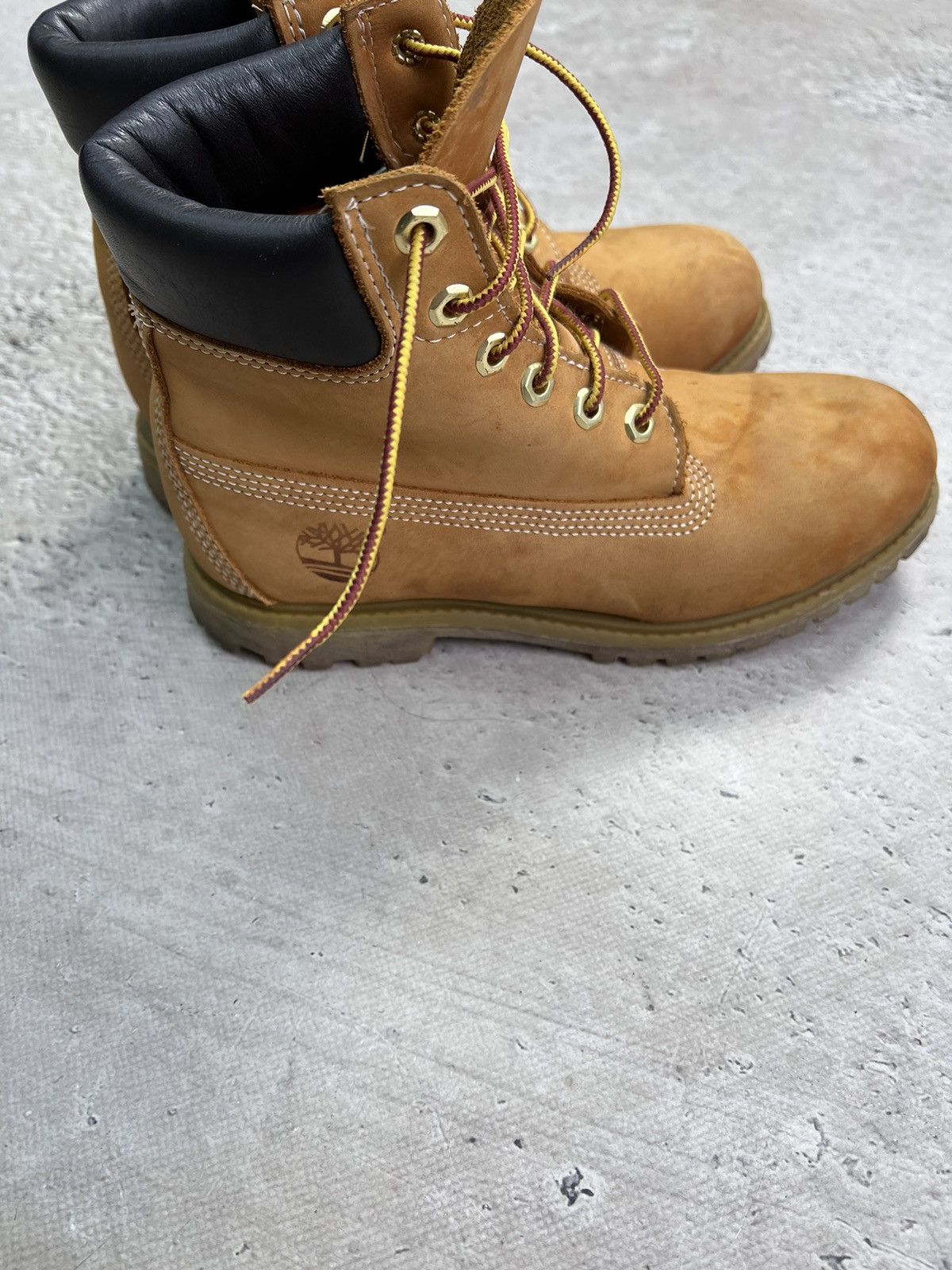 Timberland Rare leather brown timberland high boots y2k Size US 7 / EU 40 - 5 Thumbnail