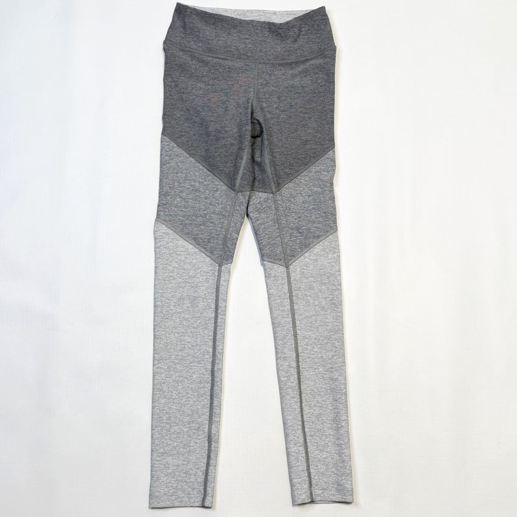 Outdoor Voices Outdoor Voices Leggings Womens XS Gray Colorblock High Rise Yoga Full Length Size 26" / US 2 / IT 38 - 2 Thumbnail