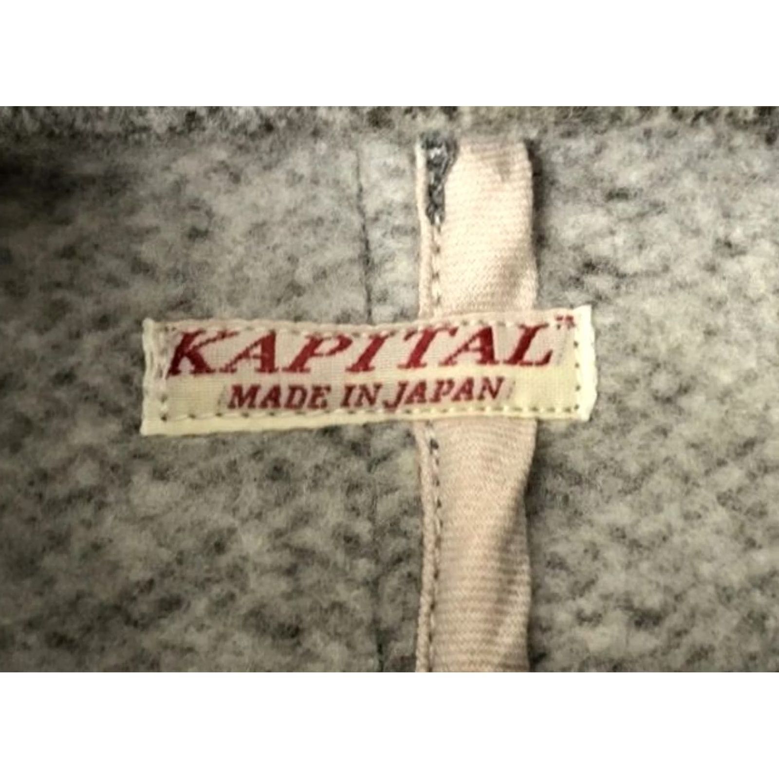 Kapital KAPITAL Dolman Jacket Size S Gray Wool Buttoned Casual Used good condition Size US S / EU 44-46 / 1 - 3 Thumbnail
