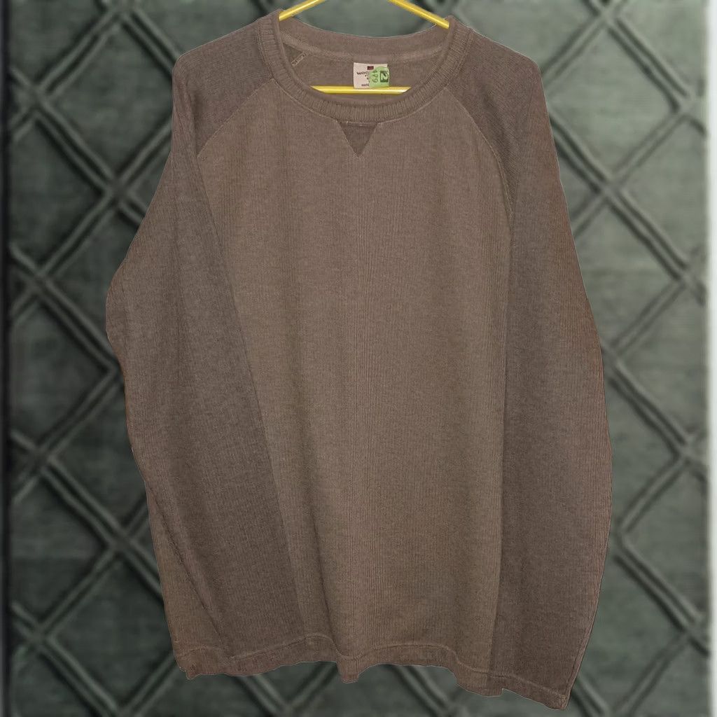 Vintage VINTAGE Woolrich John Rich Bros Wool Knit Sweater Pullover XL Men Crew Neck Green Size US XL / EU 56 / 4 - 1 Thumbnail