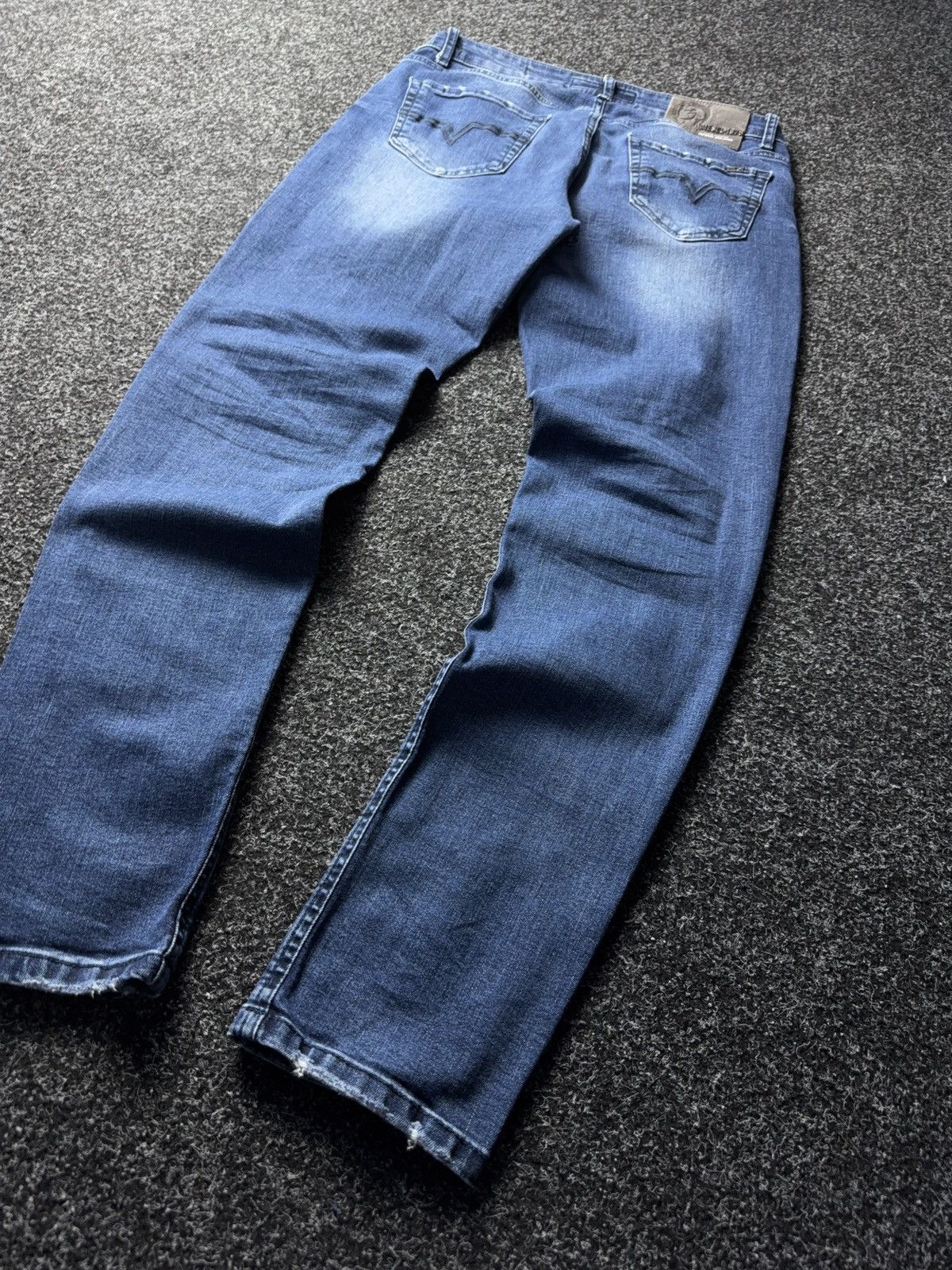 Diesel Luxury Diesel D.N.A. Distressed Blue Jeans Made in Italy Size US 30 / EU 46 - 11 Thumbnail