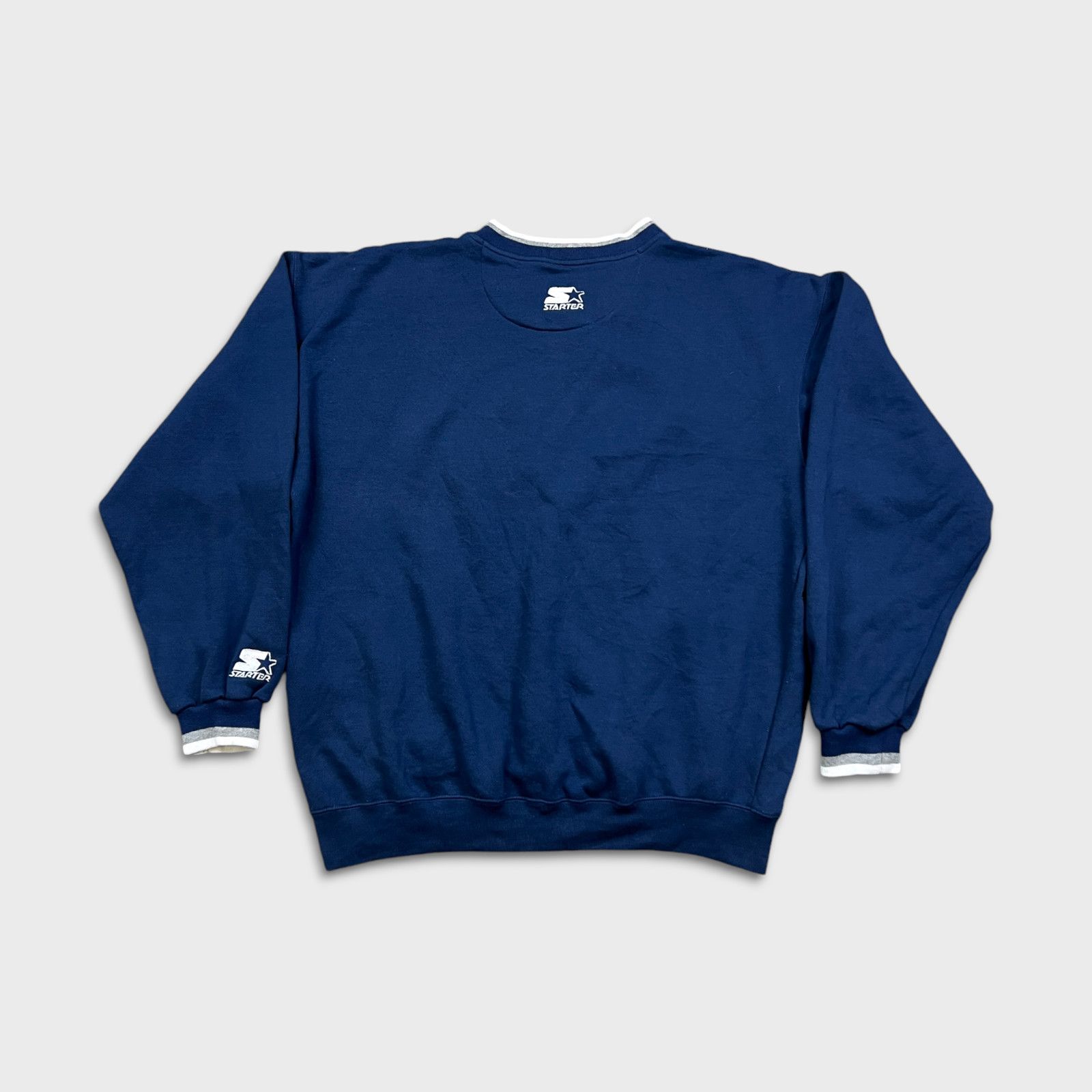 Starter × Vintage 90s Starter Penn State University Sweatshirt XL NCAA Crew Size US XL / EU 56 / 4 - 4 Thumbnail