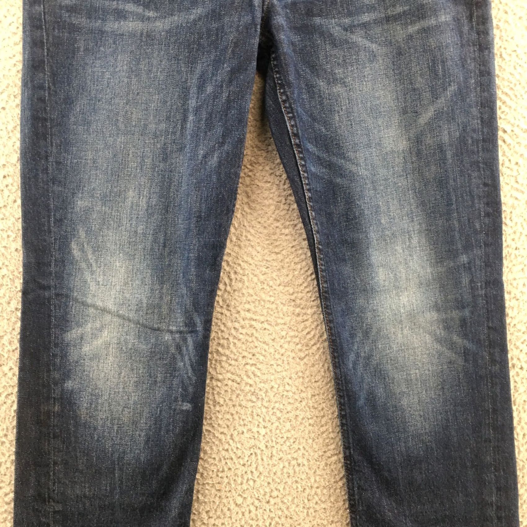 H&M H&M Slim Skinny Jeans Mens 36/32 Blue Dark Wash Denim Mid Rise Jeans Mens Regular 36 Blue Dark Wash Skinny Denim Size US 36 / EU 52 - 6 Thumbnail