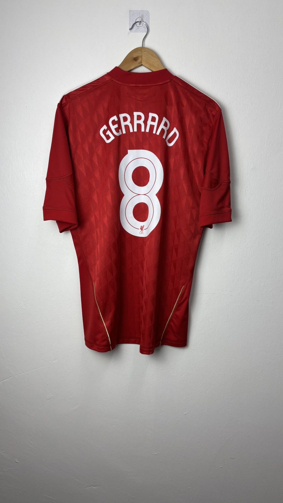 Adidas Liverpool 10/12 Home ( Gerrard ) Size US L / EU 52-54 / 3 - 4 Thumbnail