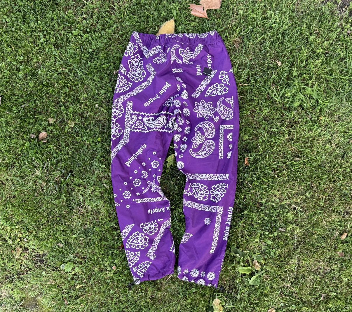Palm Angels Palm Angels Multi-logo Pants Made In Italy Size US 32 / EU 48 - 10 Thumbnail
