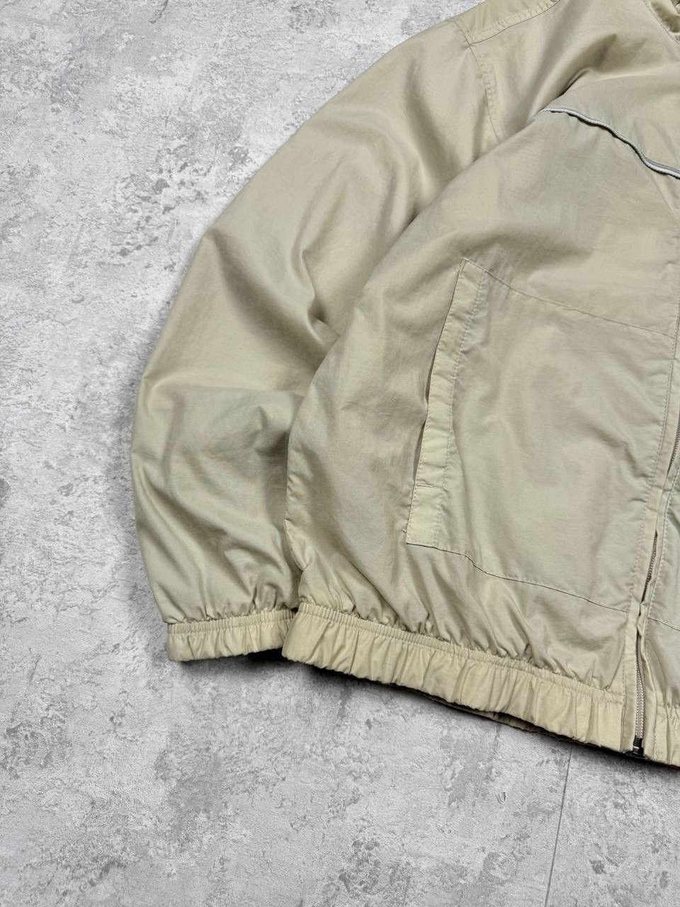 Nike Vintage Nike Y2K Beige Track Jacket Size M Size US M / EU 48-50 / 2 - 4 Thumbnail