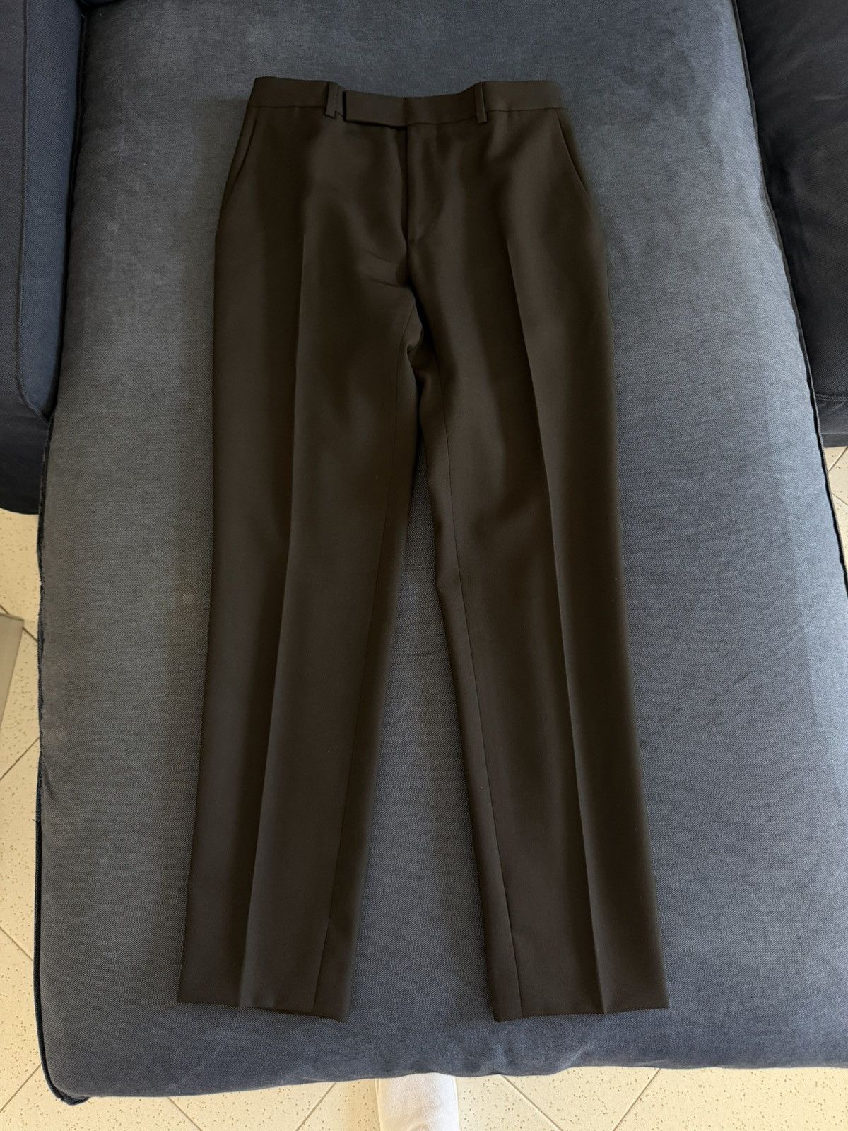 Celine Classic Pants in Grain de Poudre Size 46 Size 46R - 3 Thumbnail