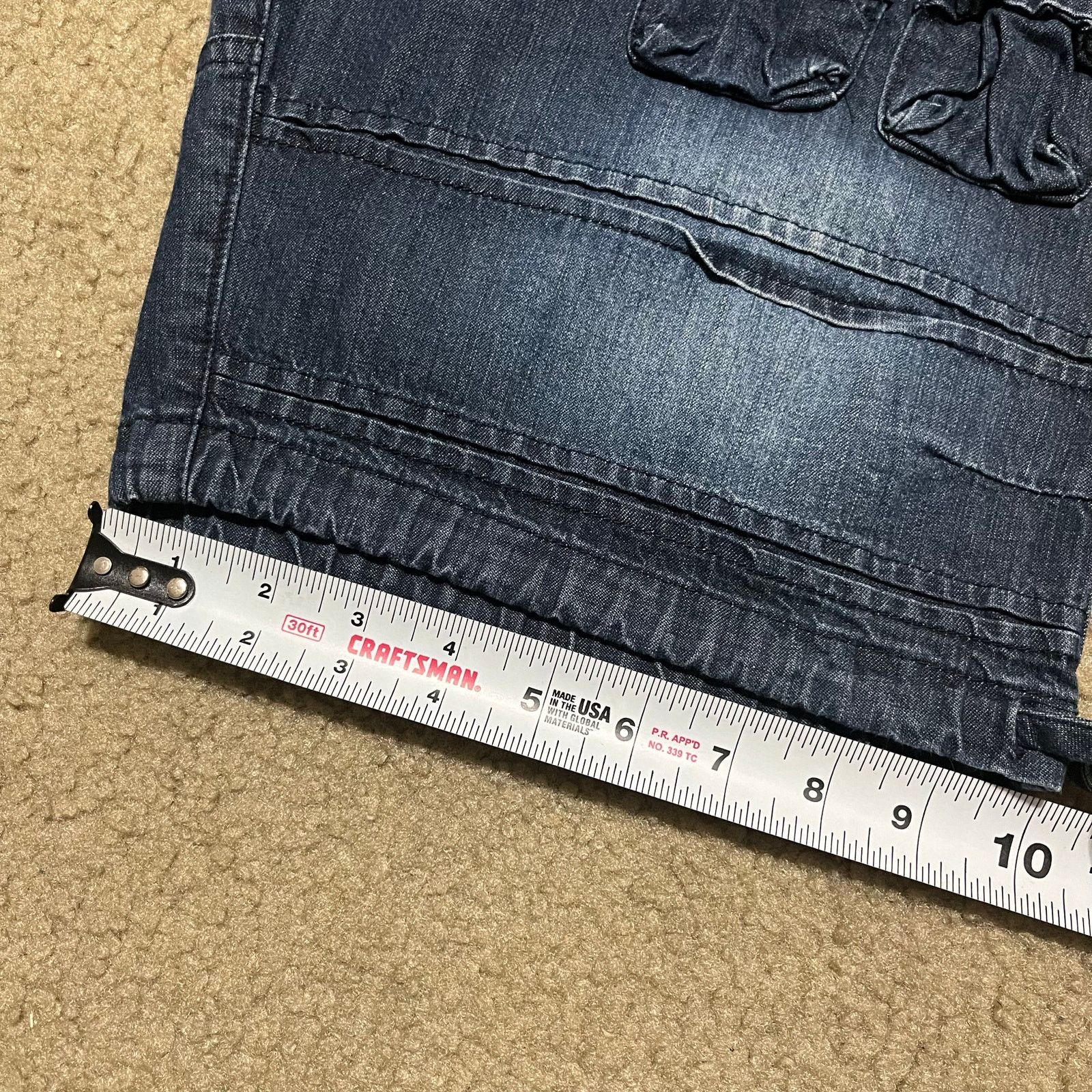 Sean John Sean John Y2K Baggy Skater Faded Dark Washed Jeans 35W Size US 35 - 7 Thumbnail