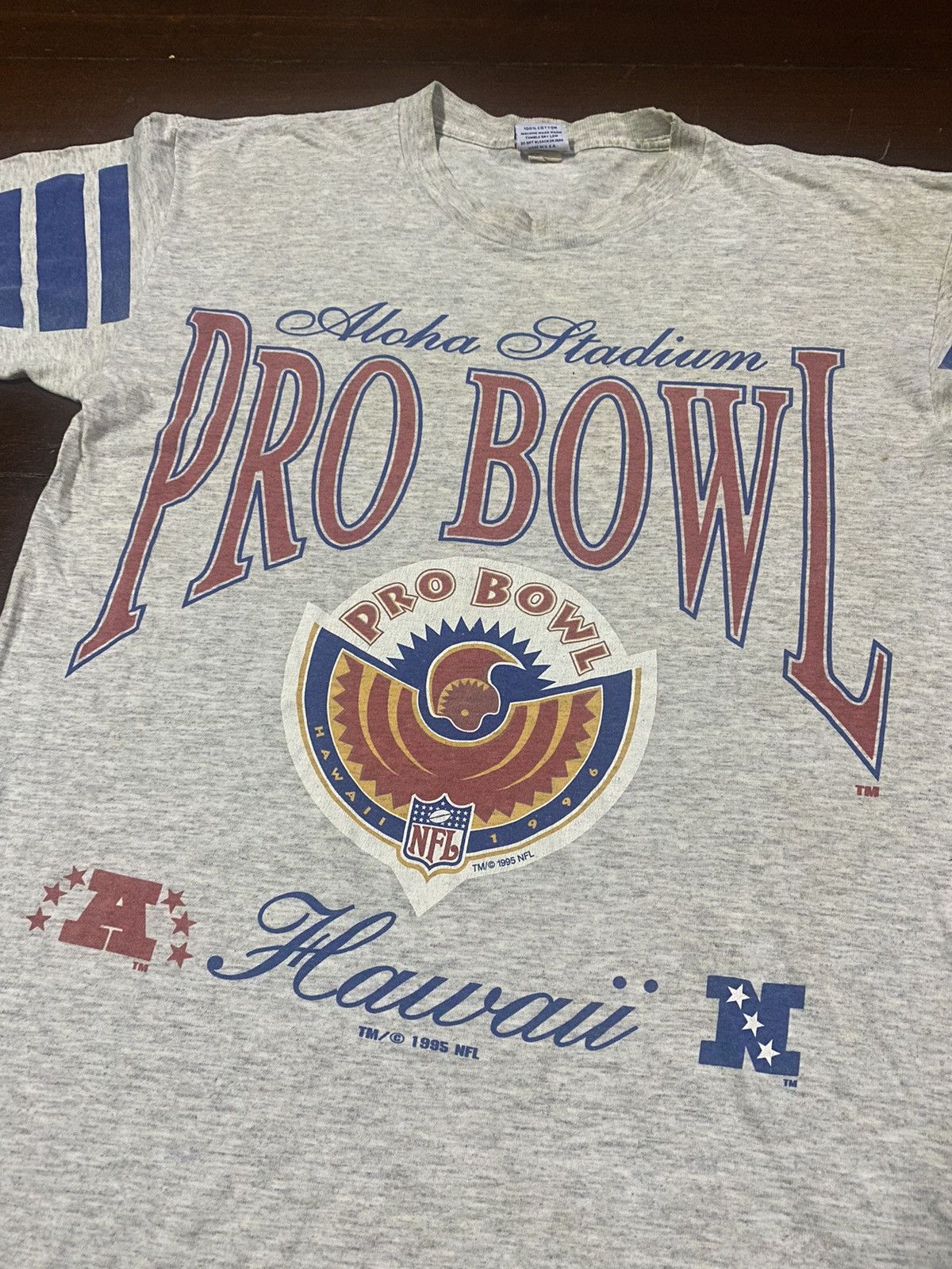NBA × NFL × NHL FIRE 🔥 VINTAGE 90s PRO BOWL ALOHA STADIUM HAWAII NFL Size US M / EU 48-50 / 2 - 3 Thumbnail