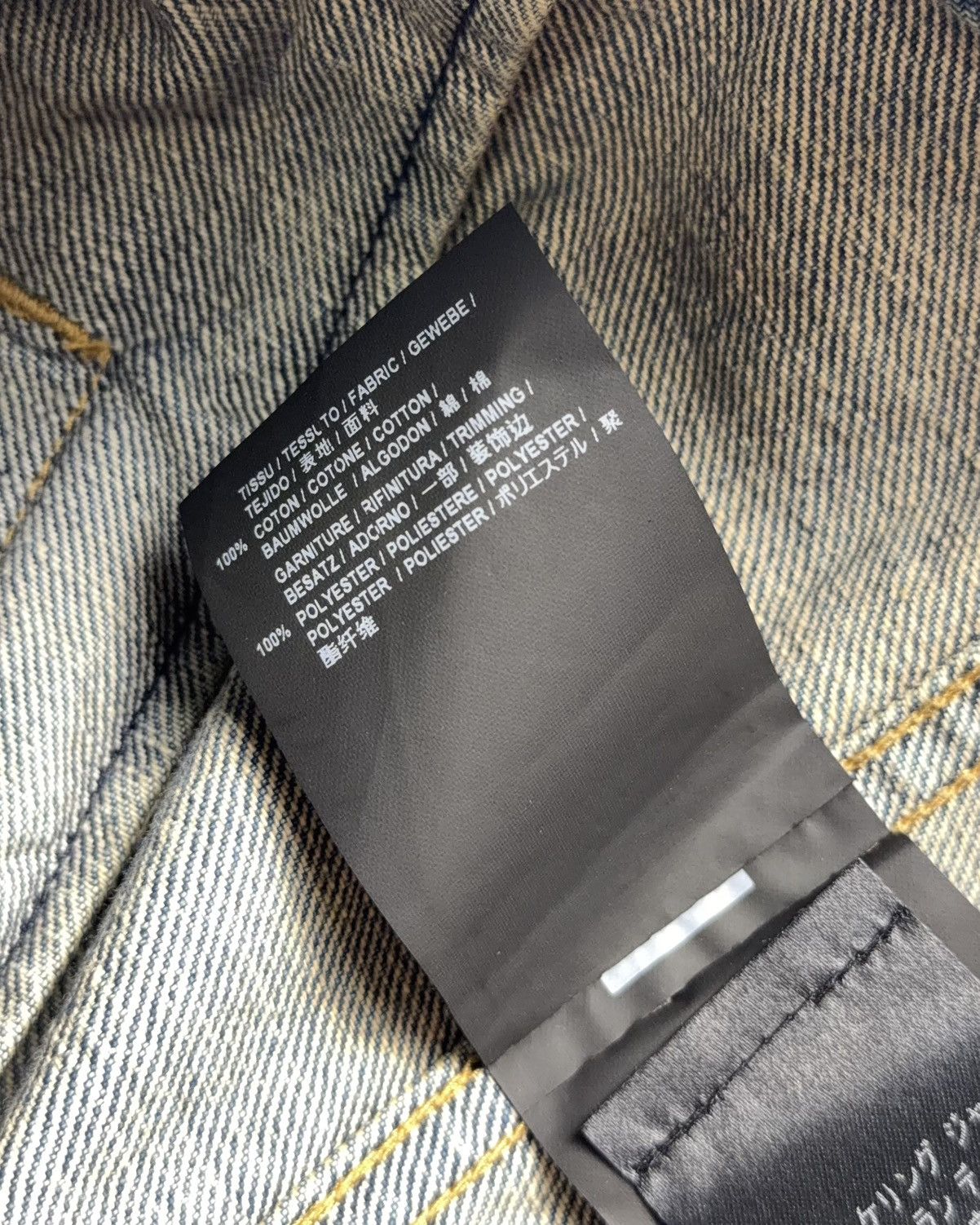 Saint Laurent Paris SS16 LE SMOKING DENIM VEST Size US M / EU 48-50 / 2 - 6 Thumbnail