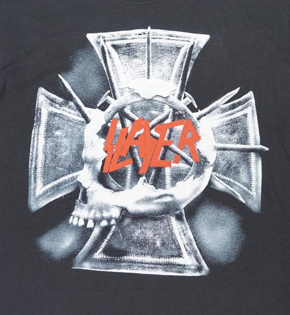 Vintage 00's Slayer T シャツ Size US L / EU 52-54 / 3 - 2 Thumbnail