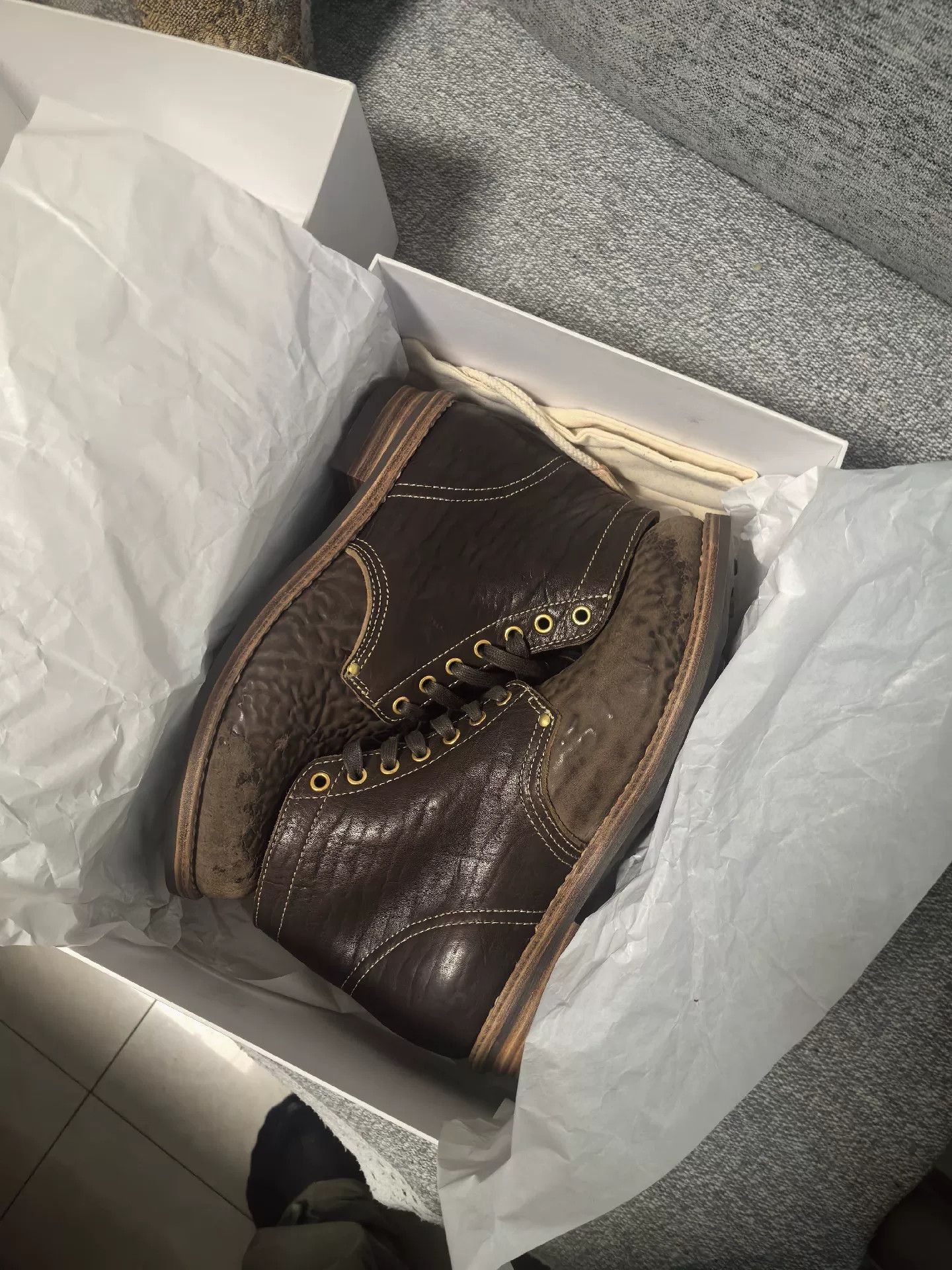 Visvim Visvim 22AW Brigadier Folk Boots Size US 10.5 / EU 43-44 - 1 Thumbnail