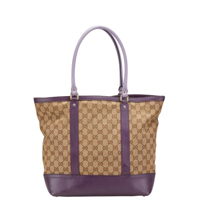 Gucci Gucci GG Canvas Tote Bag 282327 Canvas Tote Bag 282327 in Beige, Women's