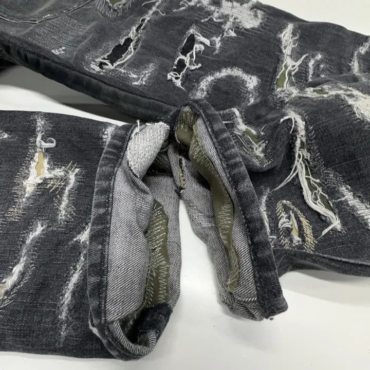 Other Givenchy Givenchy SS23 Black Ripped Jeans for Men -2507 Size US 31 - 9 Thumbnail