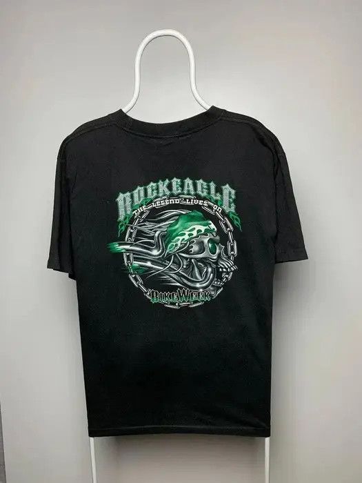 Band Tees skull biker T-shirt rock road of hell tee vintage size L Size US L / EU 52-54 / 3 - 3 Thumbnail