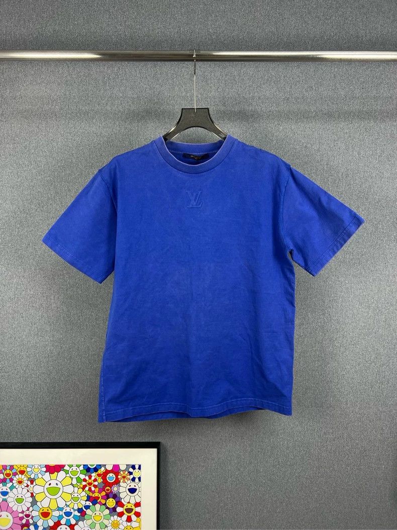Louis Vuitton Louis Vuitton Embossed neckline short sleeve Size US XL / EU 56 / 4 - 1 Thumbnail