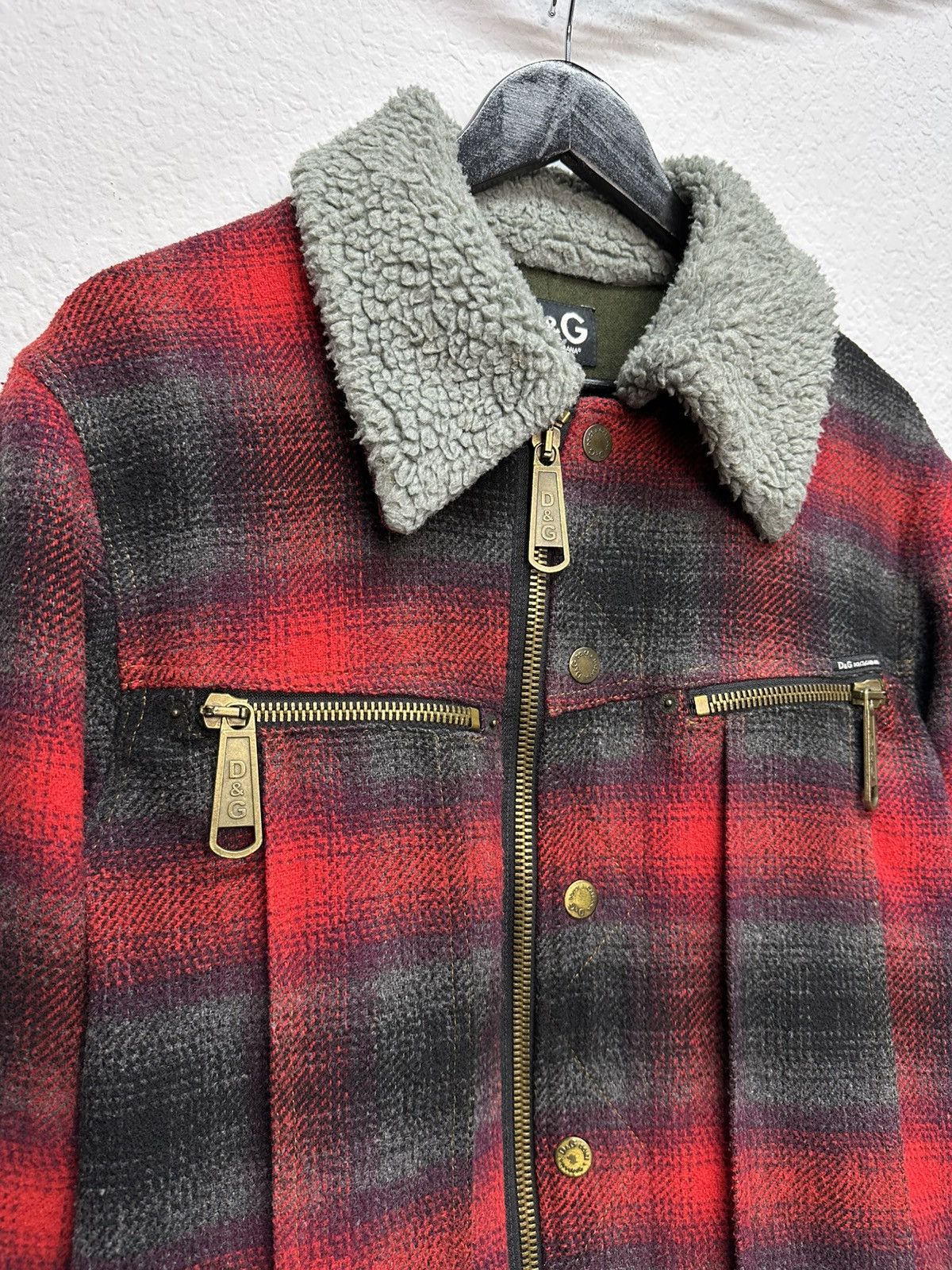 Dolce & Gabbana Vintage Dolce & Gabbana Archival Wool Jacket Checked Y2K Size US M / EU 48-50 / 2 - 7 Thumbnail