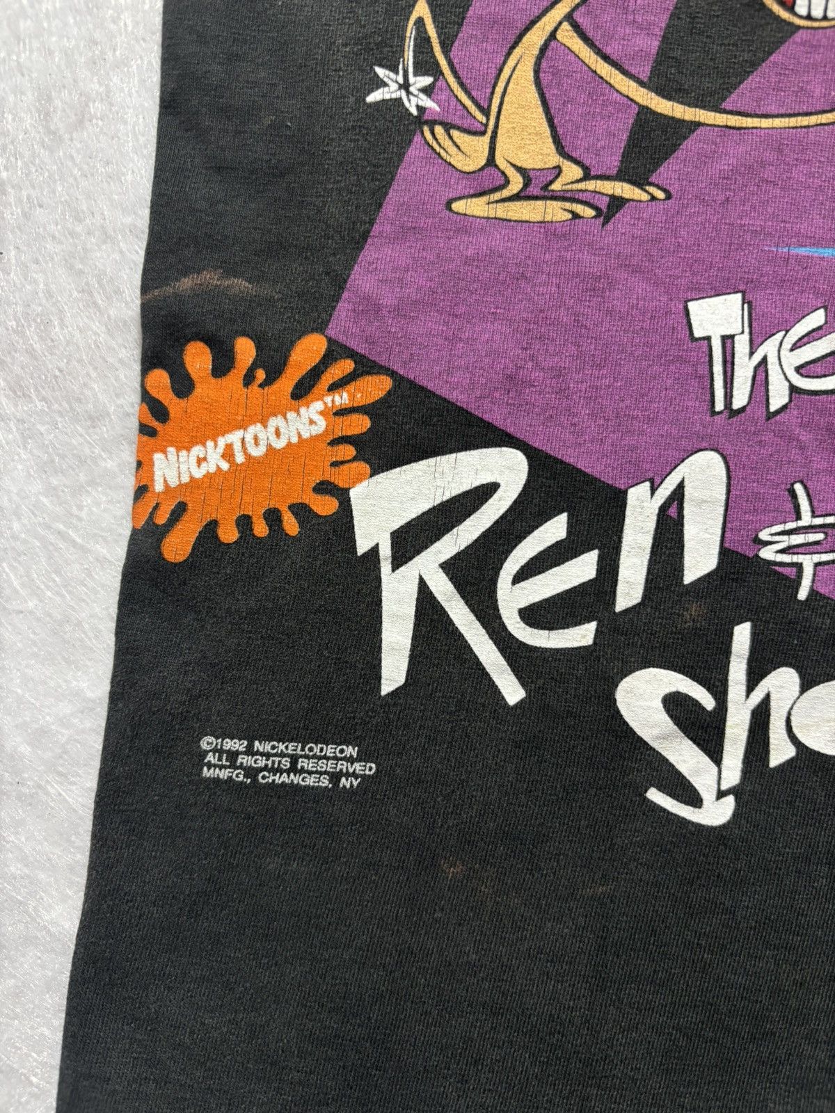 Nickelodeon Vintage Distressed The Ren & Stimpy Show Nickelodeon Tshir Size US L / EU 52-54 / 3 - 3 Thumbnail