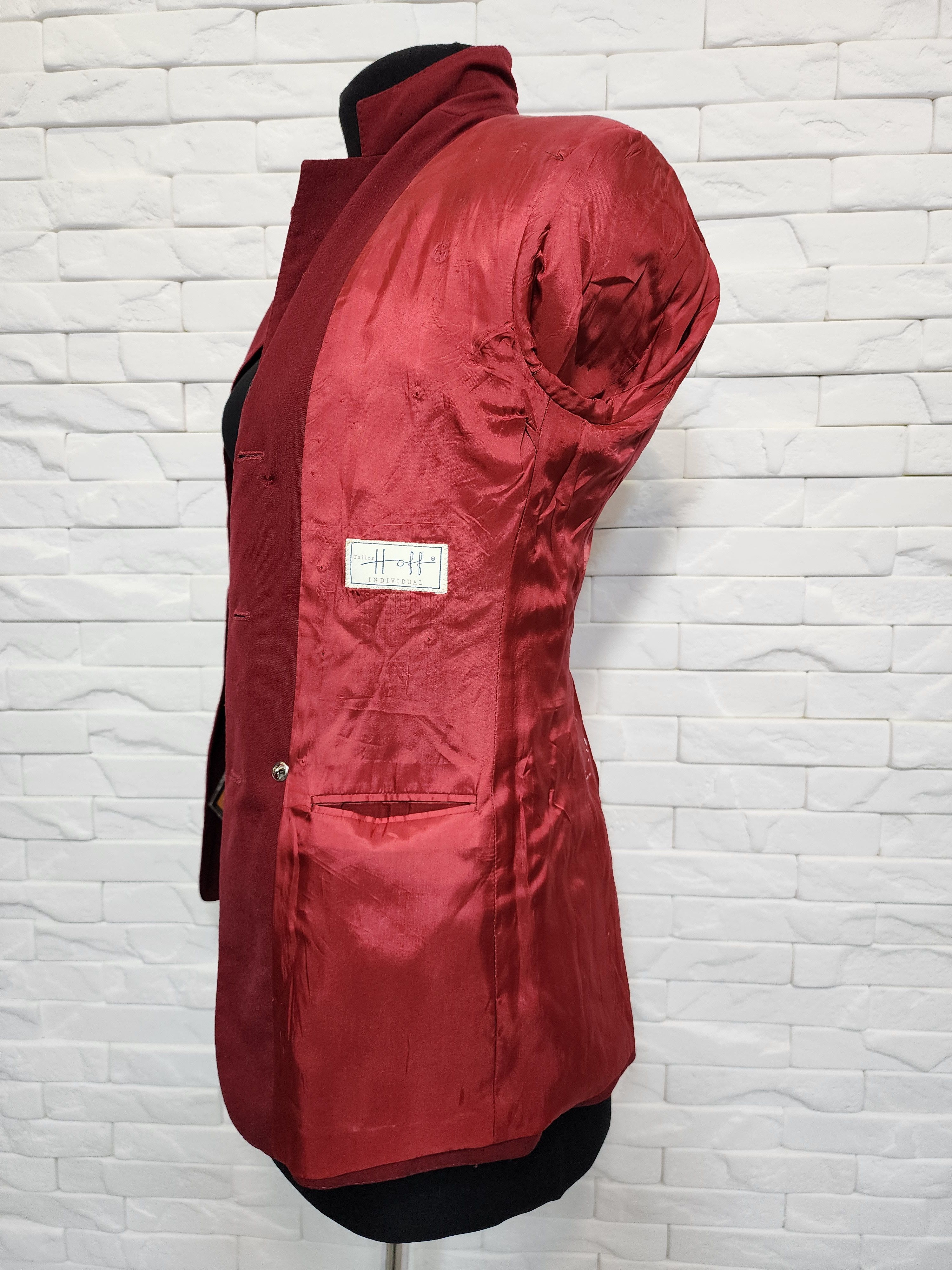 Other Red Jacket With Patches - Women's Coat Size M / US 6-8 / IT 42-44 - 8 Thumbnail