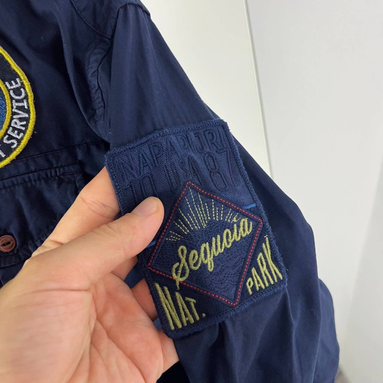 Napapijri Y2K Shirt Napapijri Button Up Vintage Outdoor Life Size US M / EU 48-50 / 2 - 5 Thumbnail