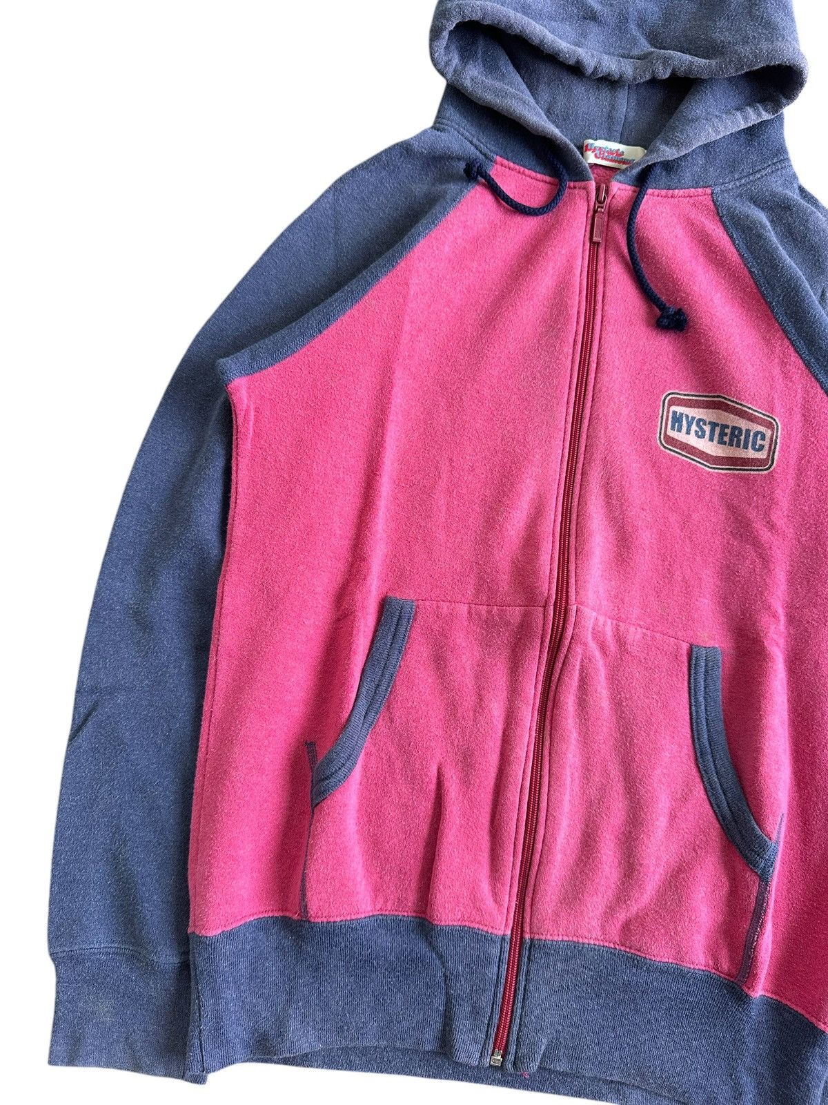 Hysteric Glamour VINTAGE HYSTERIC GLAMOUR COLOUR BLOCK HOODIE Size US S / EU 44-46 / 1 - 5 Thumbnail