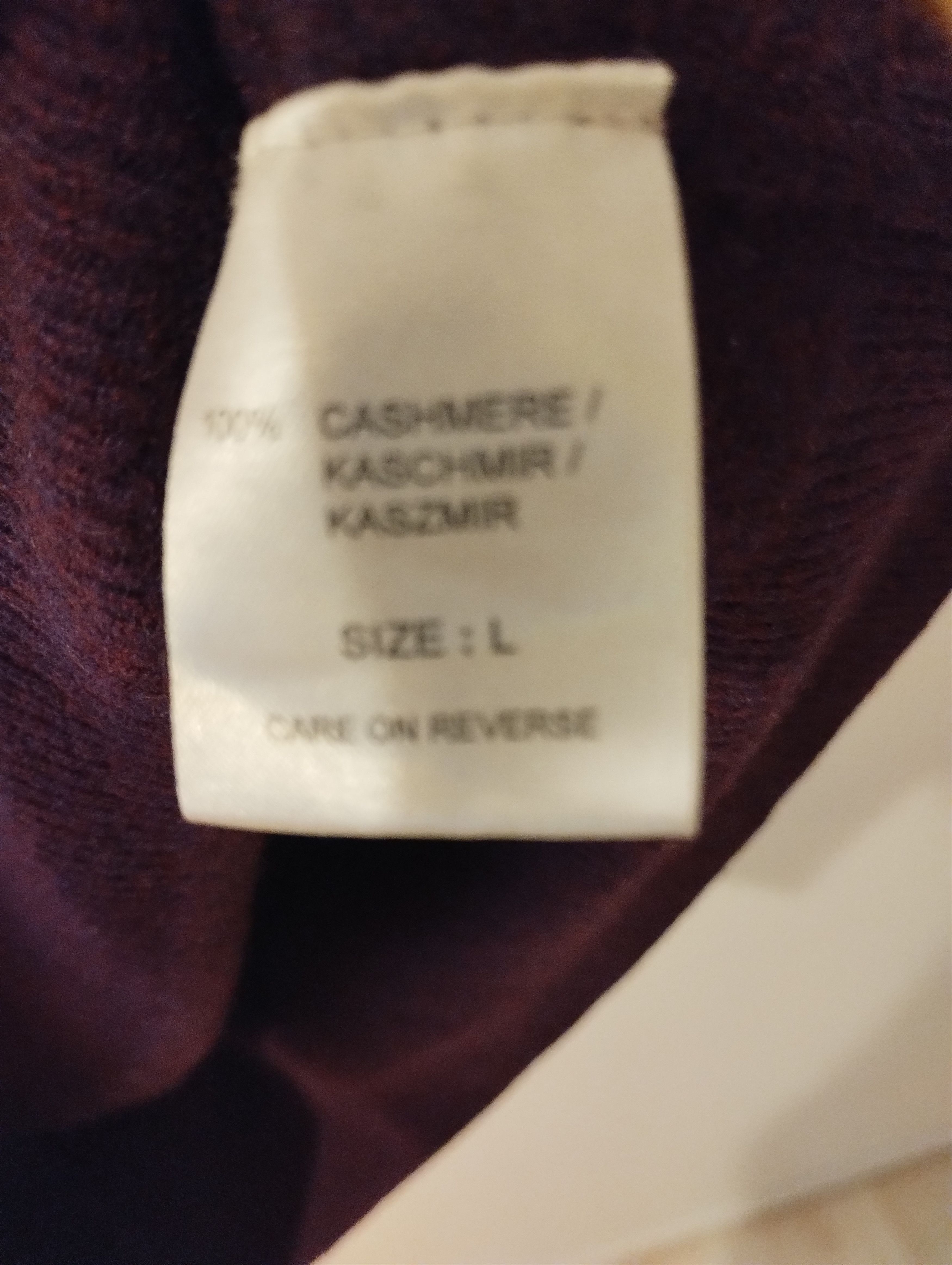 Other REFECTORY SWETR PURE CASHMERE Size L / US 10 / IT 46 - 3 Thumbnail