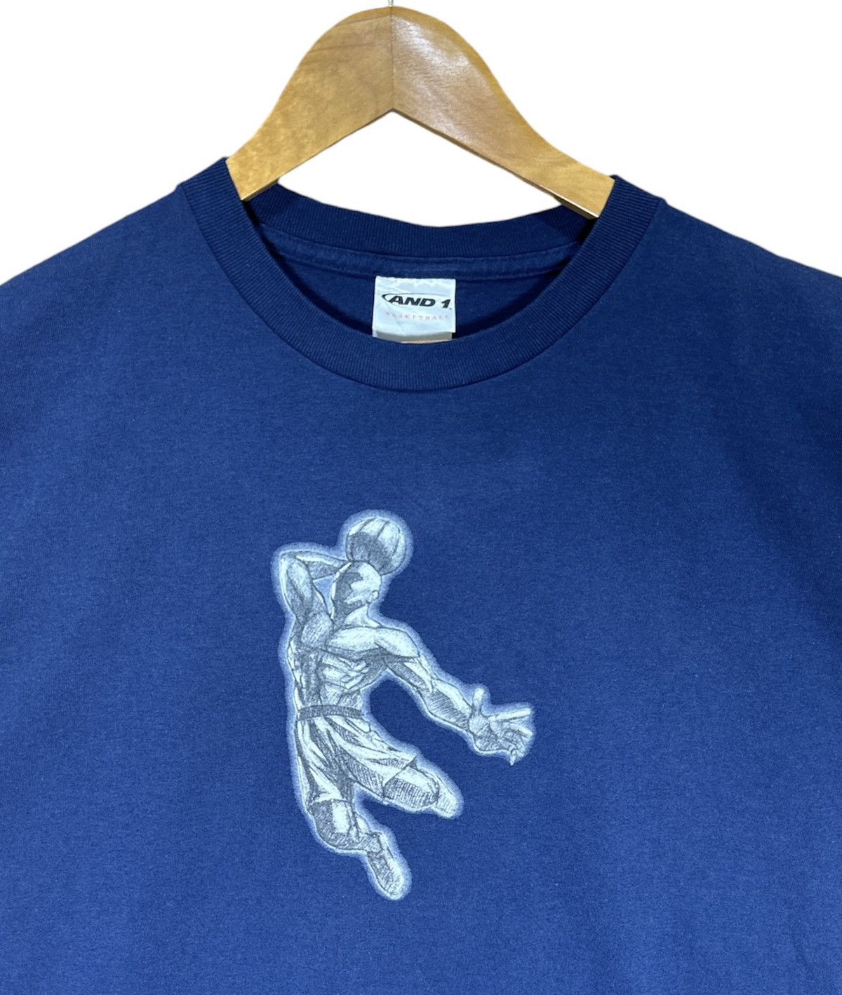 NBA × Vintage Vintage And1 Basketball Sleeveless T- Shirt Size US L / EU 52-54 / 3 - 1 Thumbnail